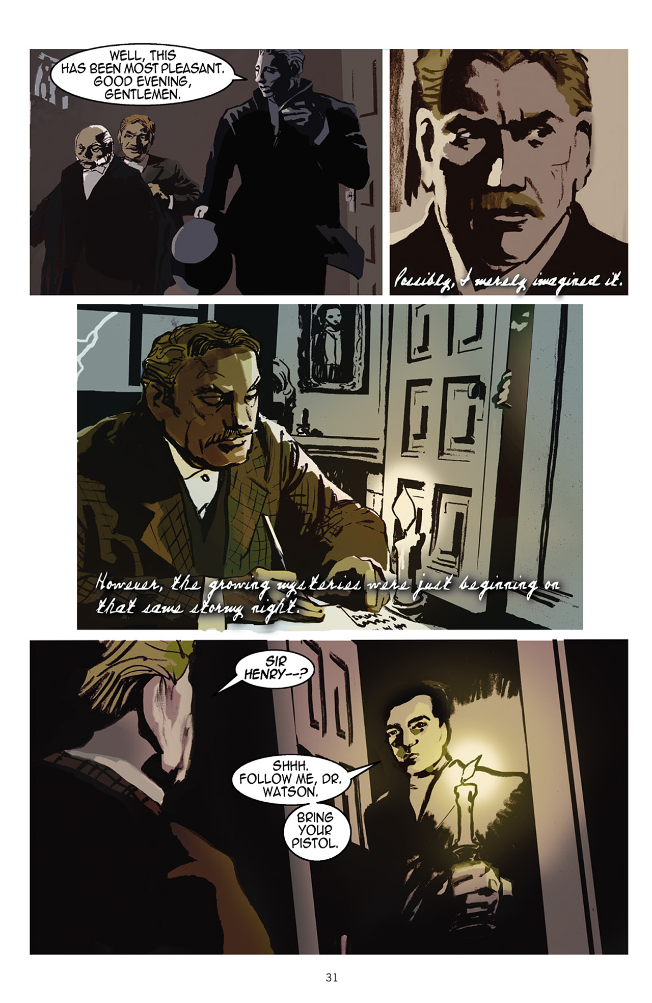 Read online The Hound of the Baskervilles comic -  Issue # TPB - 32