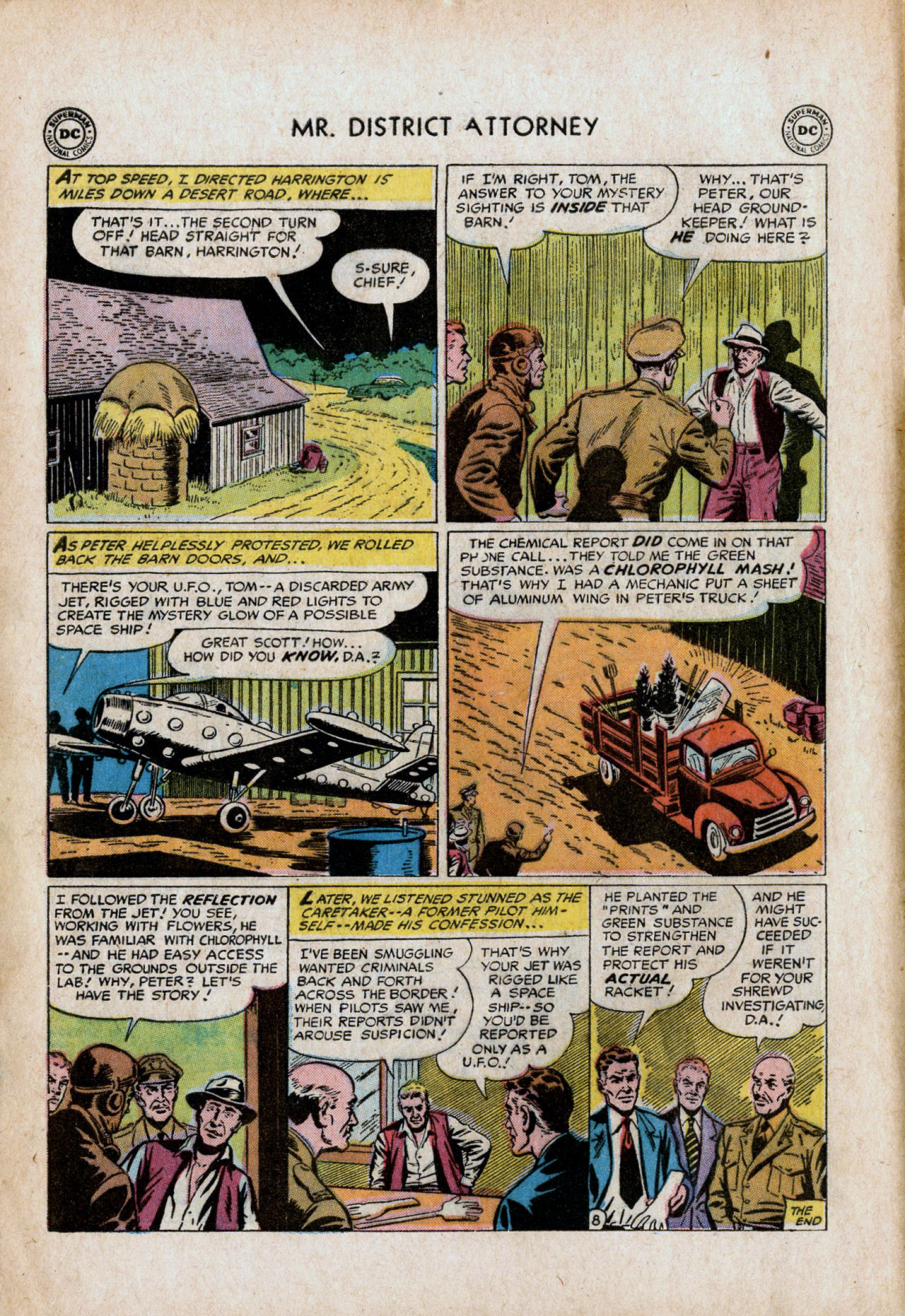 Read online Mr. District Attorney comic -  Issue #55 - 10