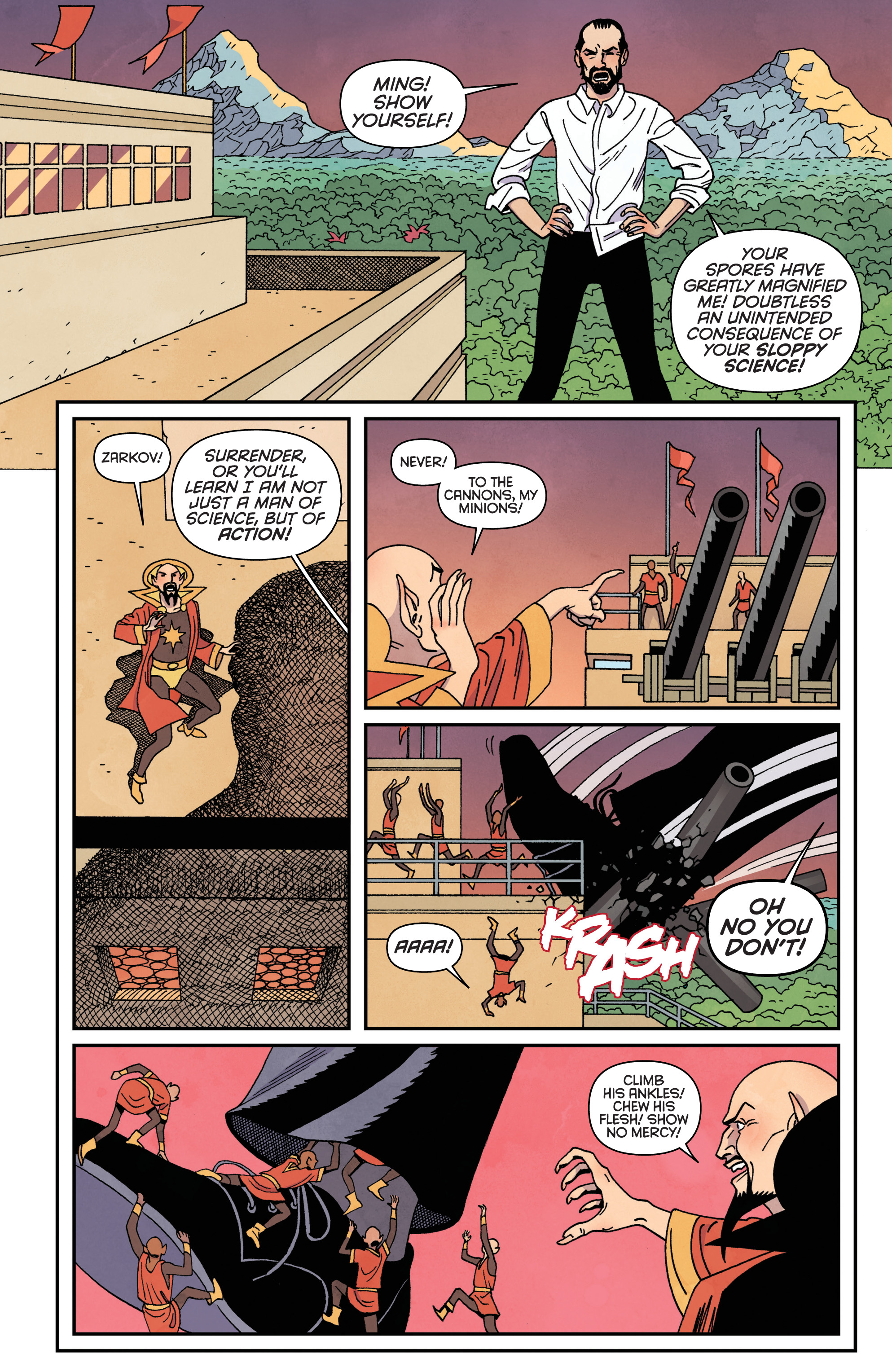 Read online Flash Gordon: Kings Cross comic -  Issue #4 - 17