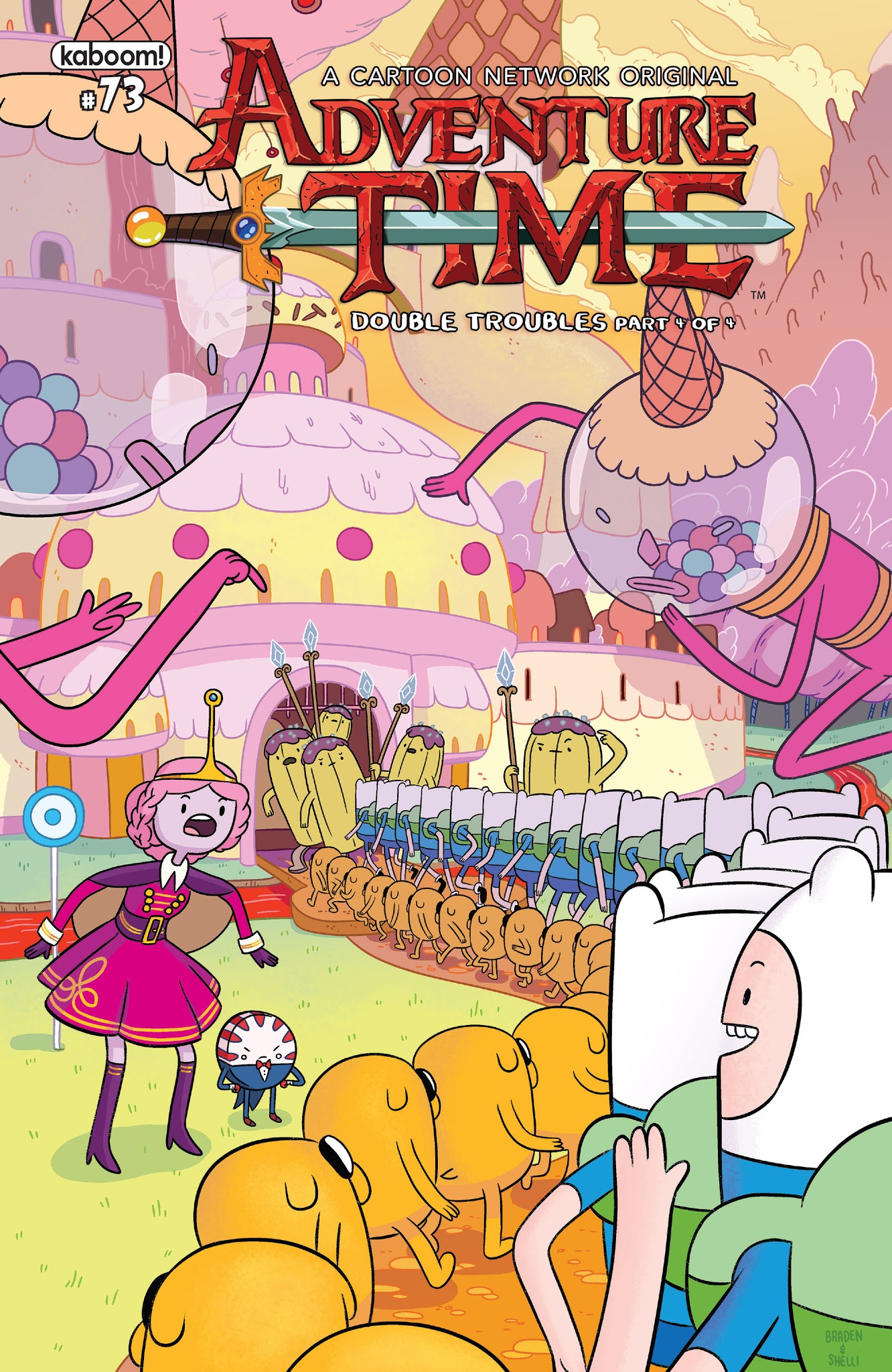 Read online Adventure Time comic -  Issue #73 - 1