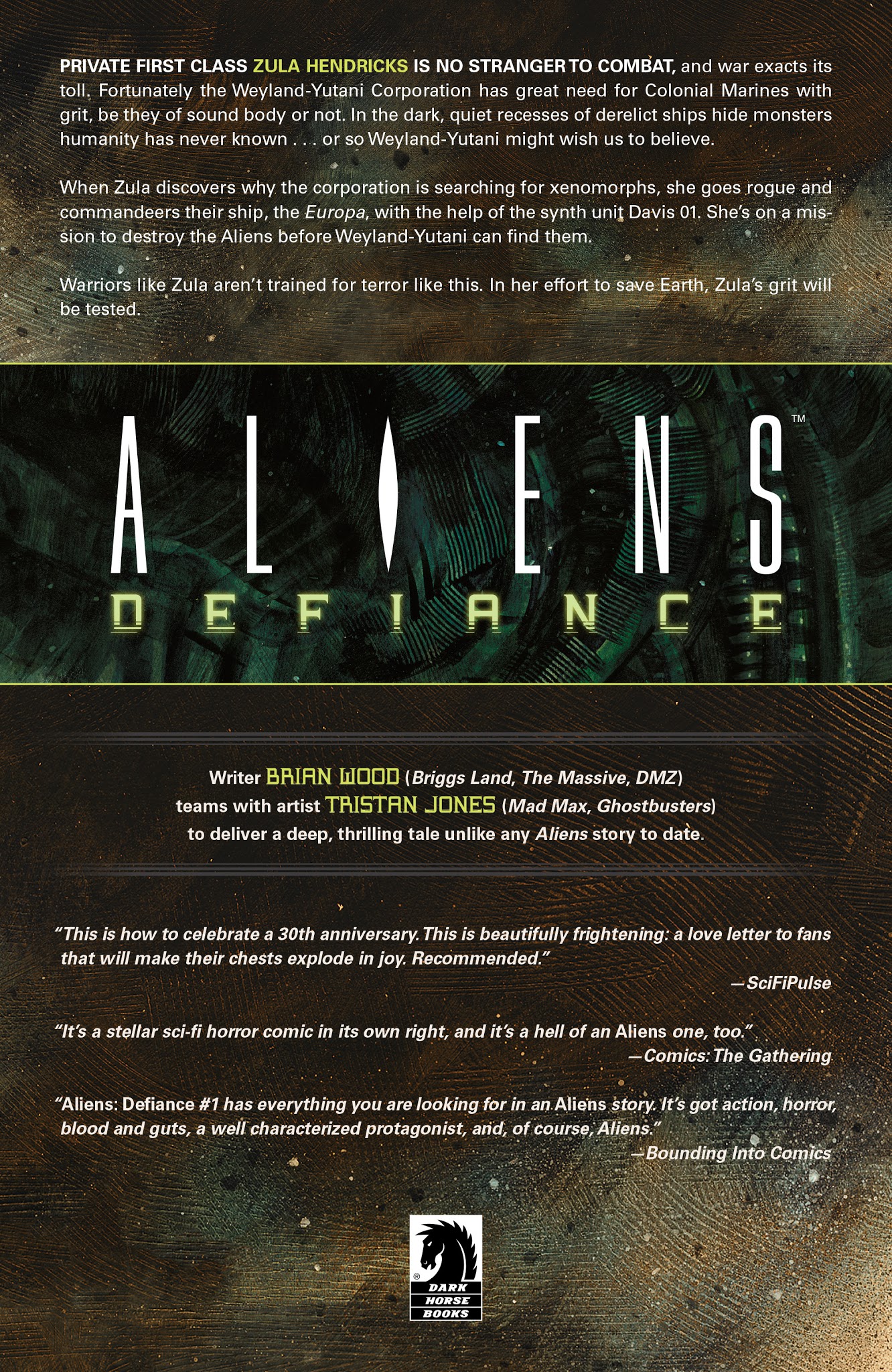 Read online Aliens: Defiance comic -  Issue # _TPB 1 - 156