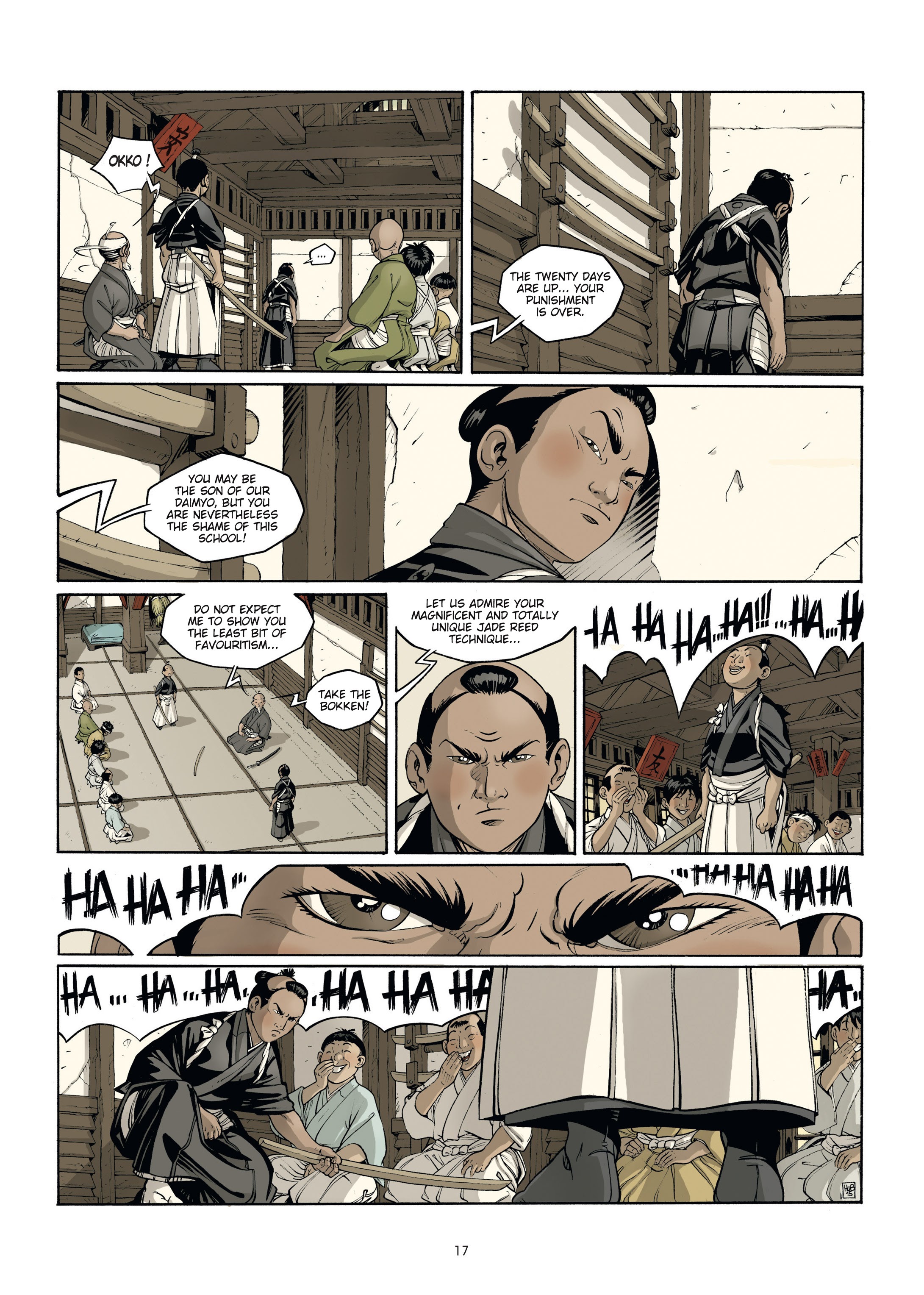 Read online Okko: The Cycle Of Emptiness comic -  Issue #1 - 17