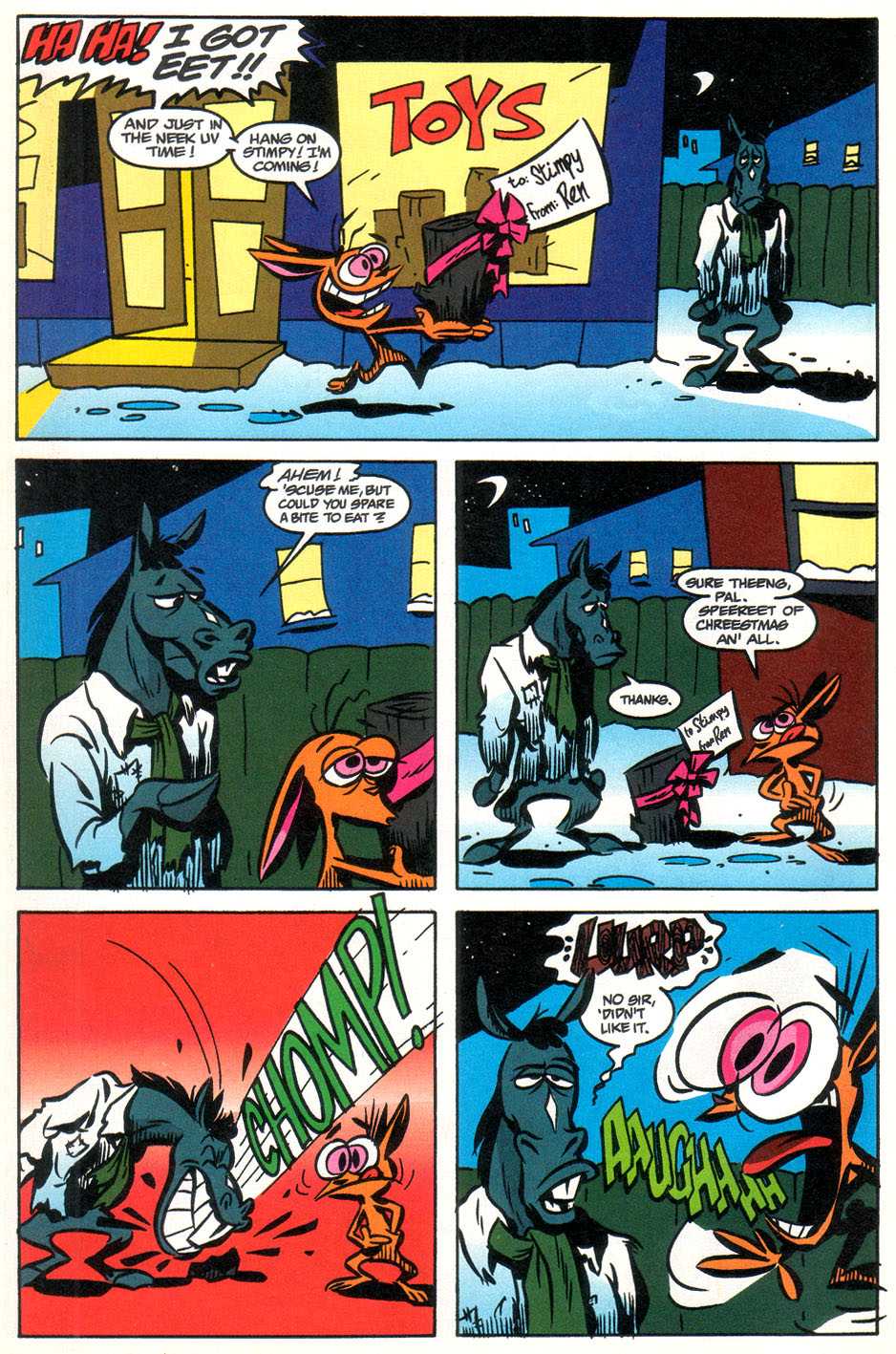 Read online The Ren & Stimpy Show Holiday Special comic -  Issue # Full - 14