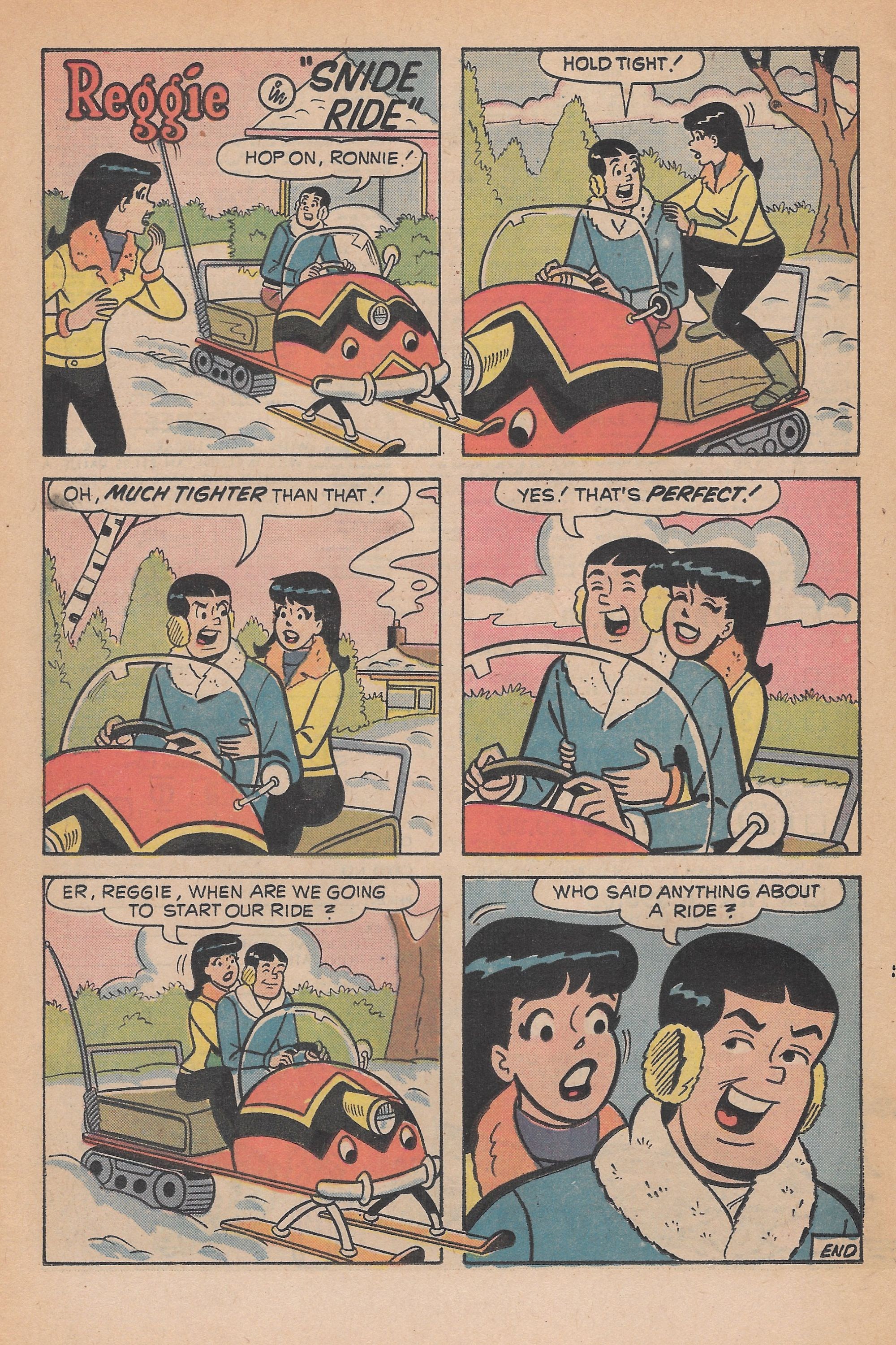 Read online Reggie's Wise Guy Jokes comic -  Issue #29 - 14