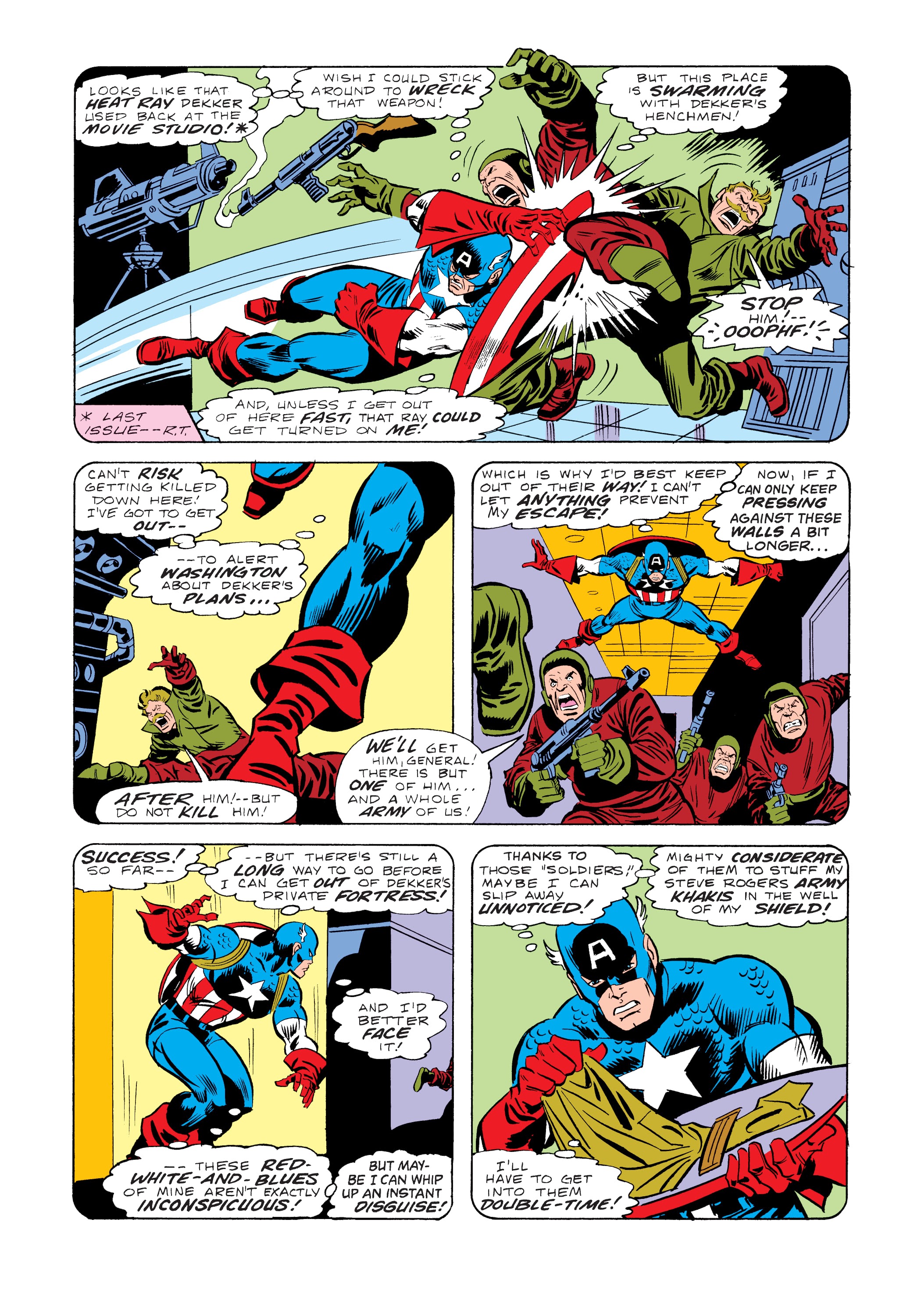 Read online Marvel Masterworks: Captain America comic -  Issue # TPB 12 (Part 1) - 89