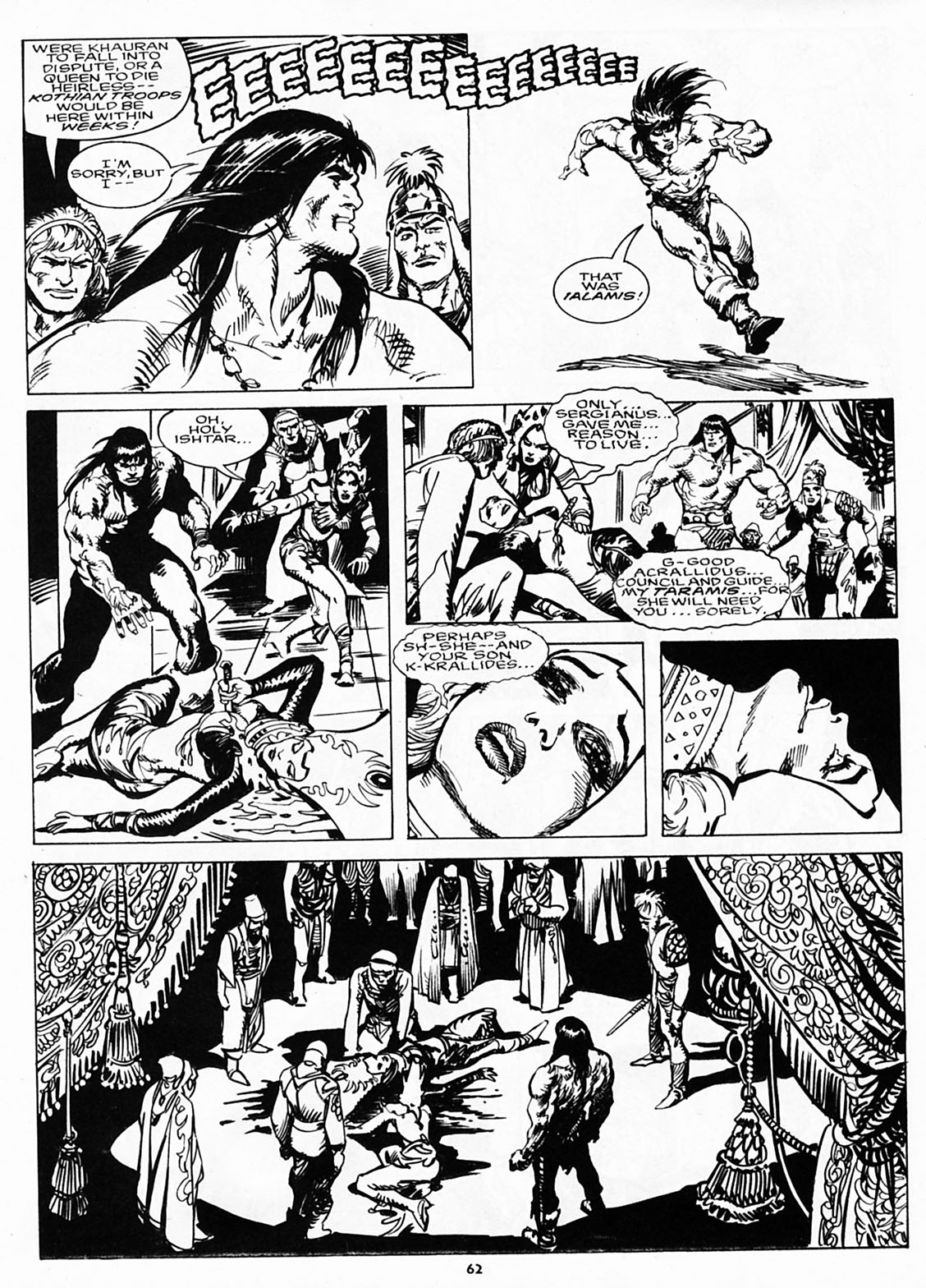 Read online The Savage Sword Of Conan comic -  Issue #218 - 60