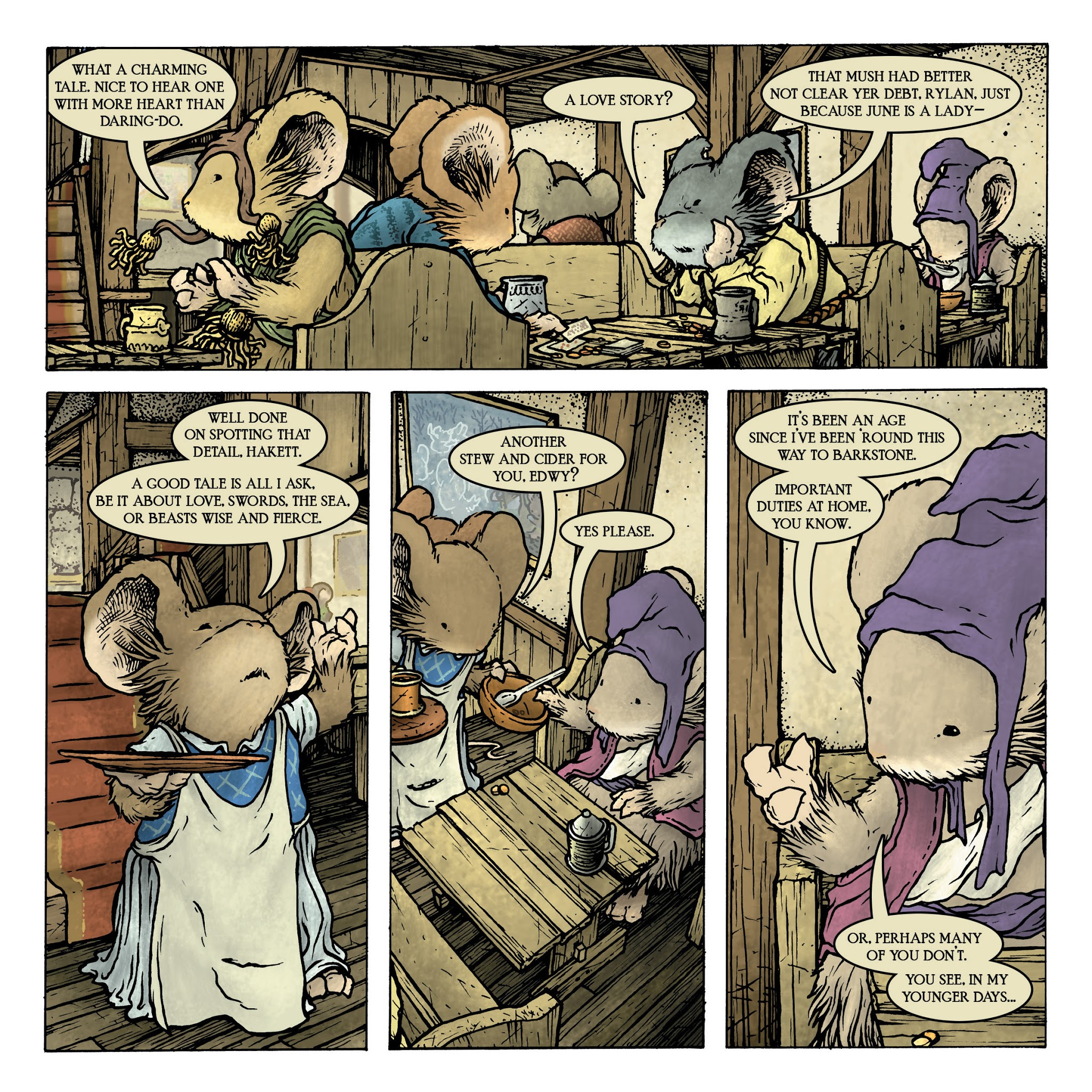 Read online Mouse Guard: Legends of the Guard Volume Two comic -  Issue # TPB - 45