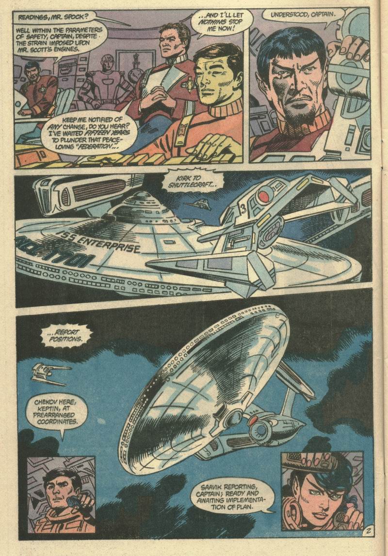 Read online Star Trek (1984) comic -  Issue #10 - 3