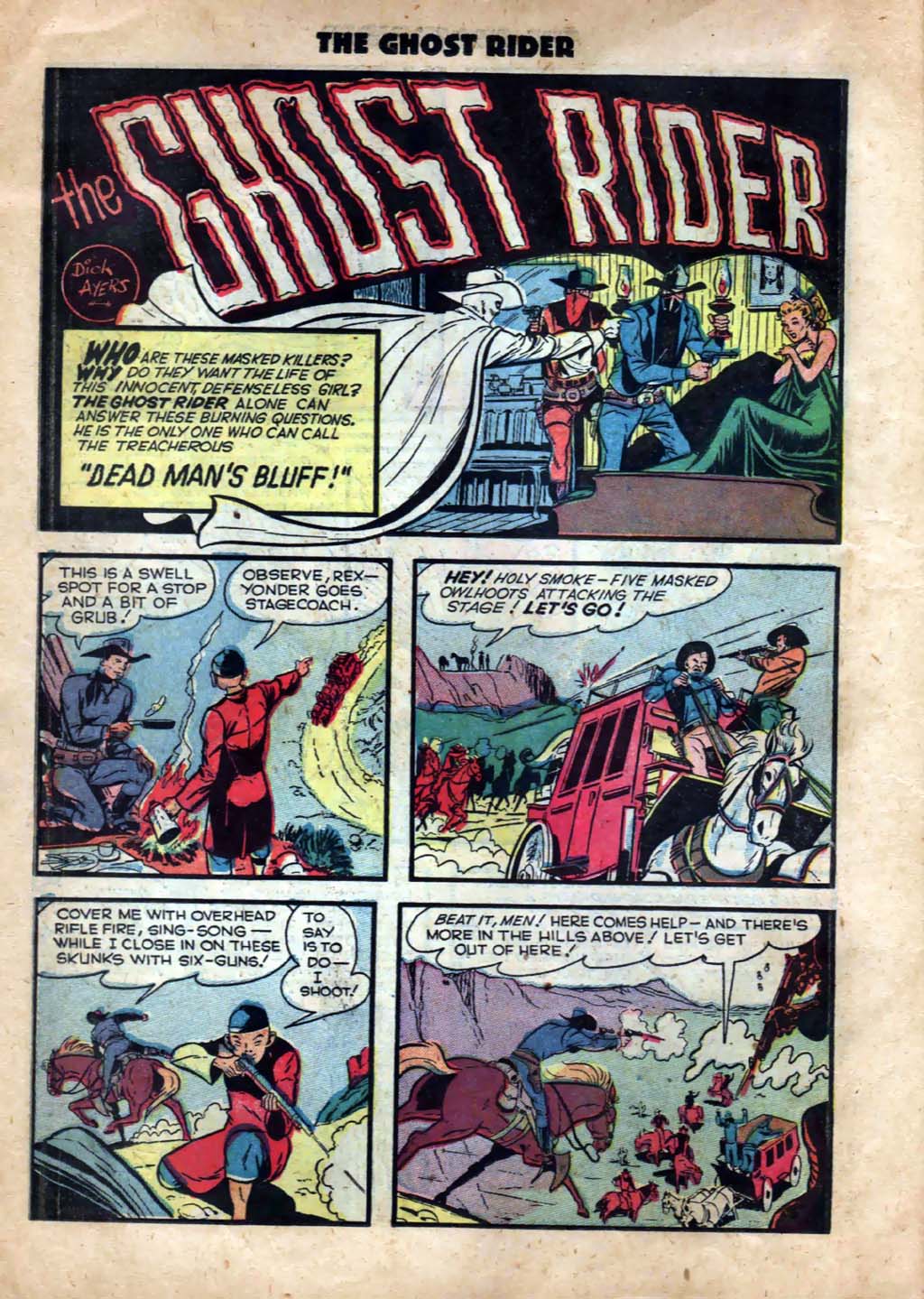 Read online The Ghost Rider (1950) comic -  Issue #3 - 10