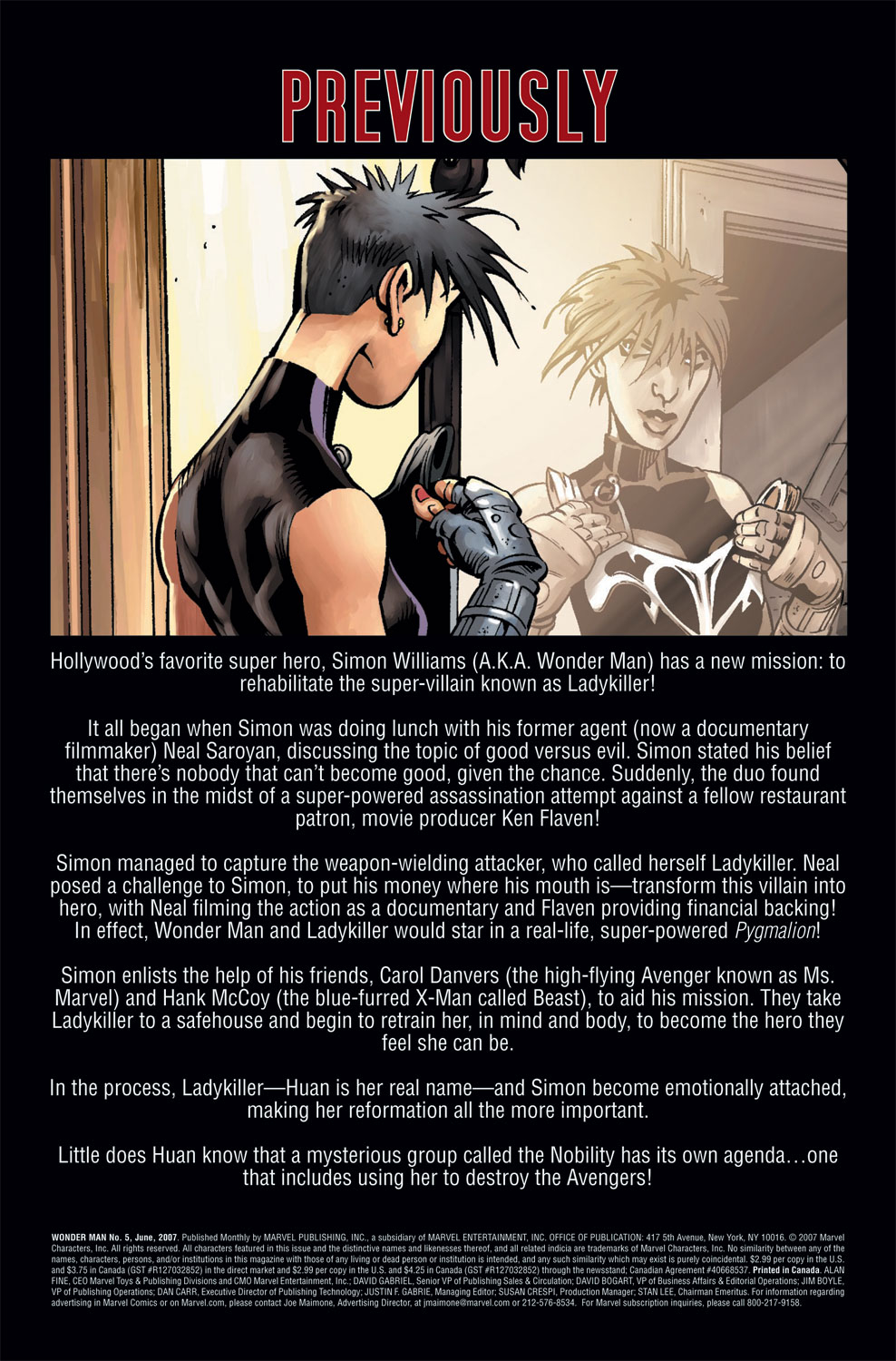 Read online Wonder Man (2007) comic -  Issue #5 - 2