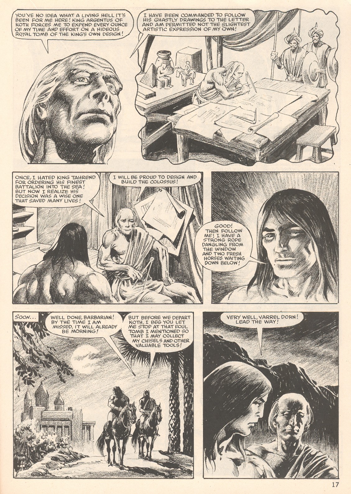 Read online The Savage Sword Of Conan comic -  Issue #80 - 17