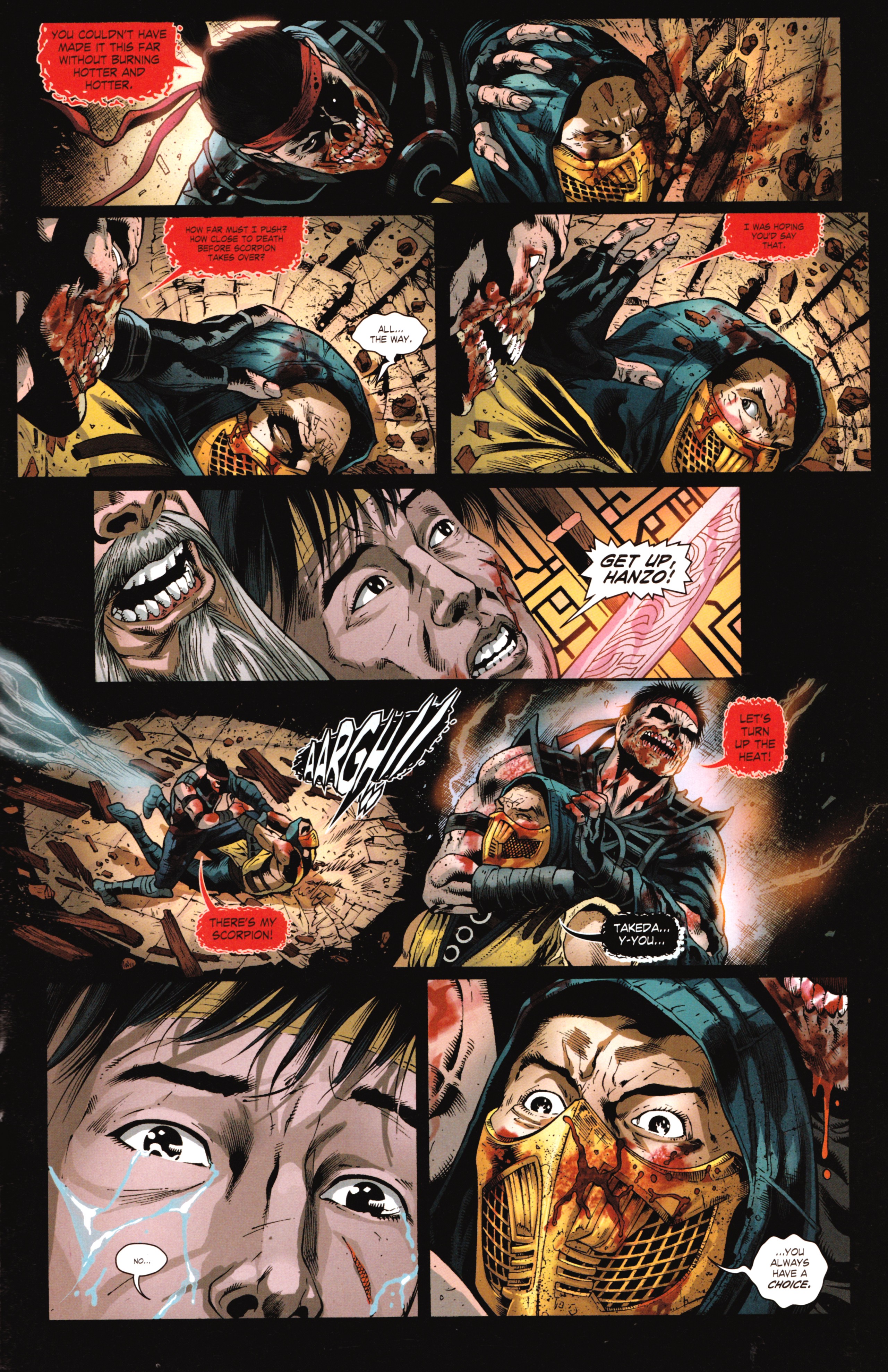 Read online Mortal Kombat X [II] comic -  Issue #8 - 31