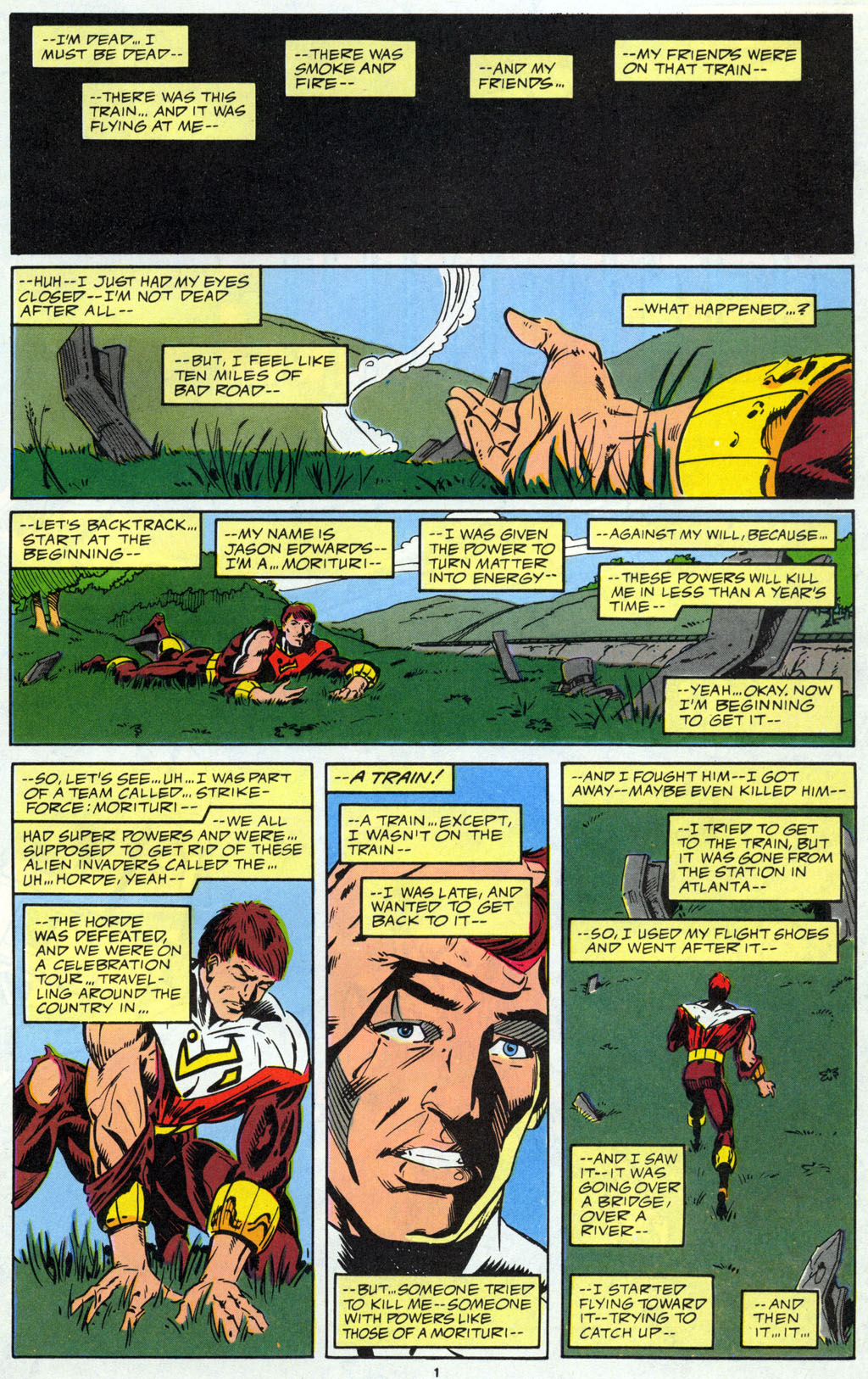 Read online Strikeforce: Morituri comic -  Issue #29 - 3