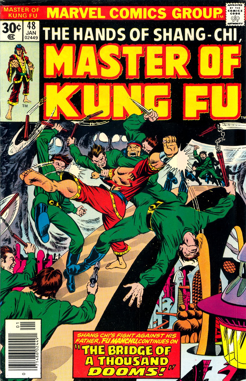 Read online Master of Kung Fu (1974) comic -  Issue #48 - 1