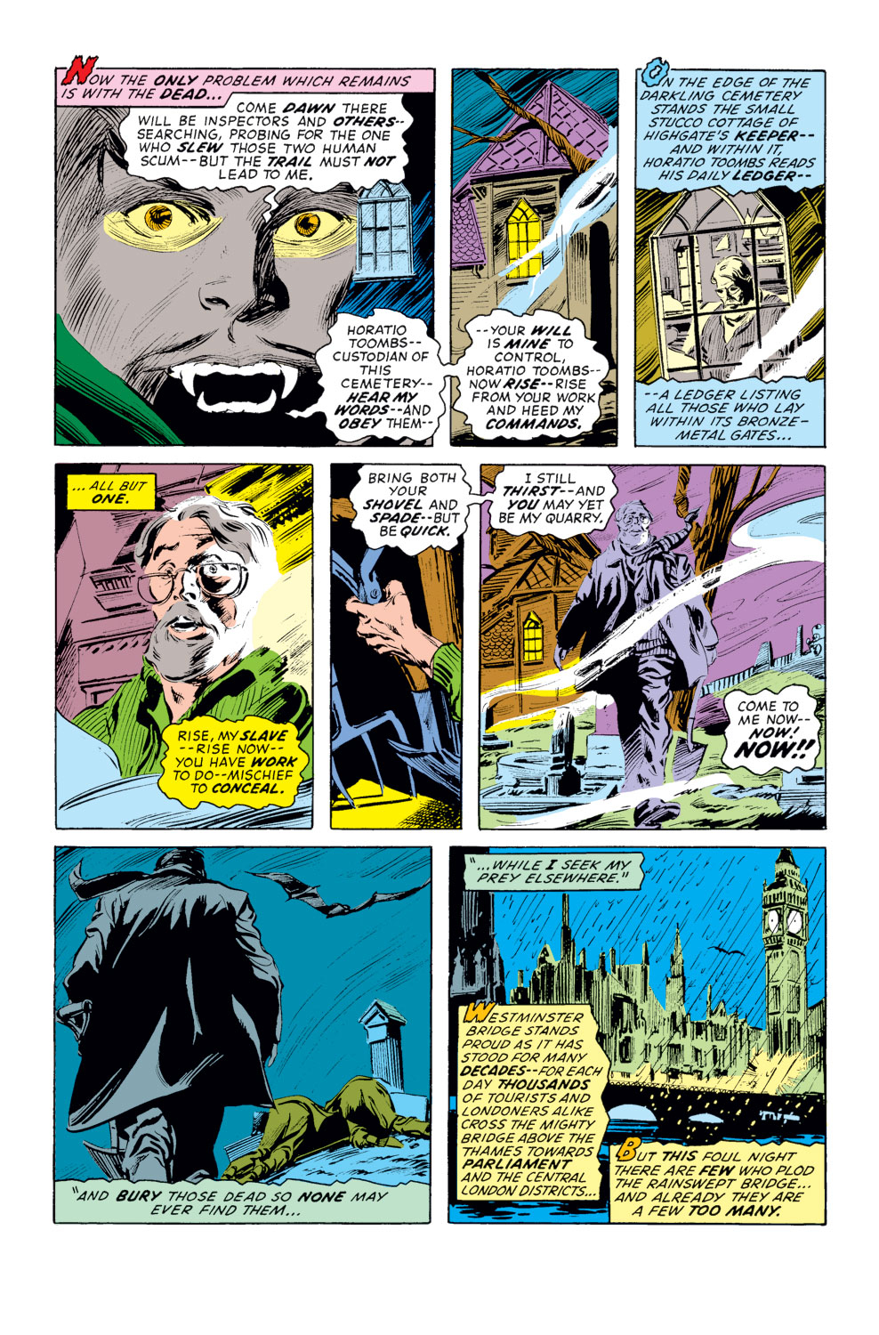Read online Tomb of Dracula (1972) comic -  Issue #16 - 7