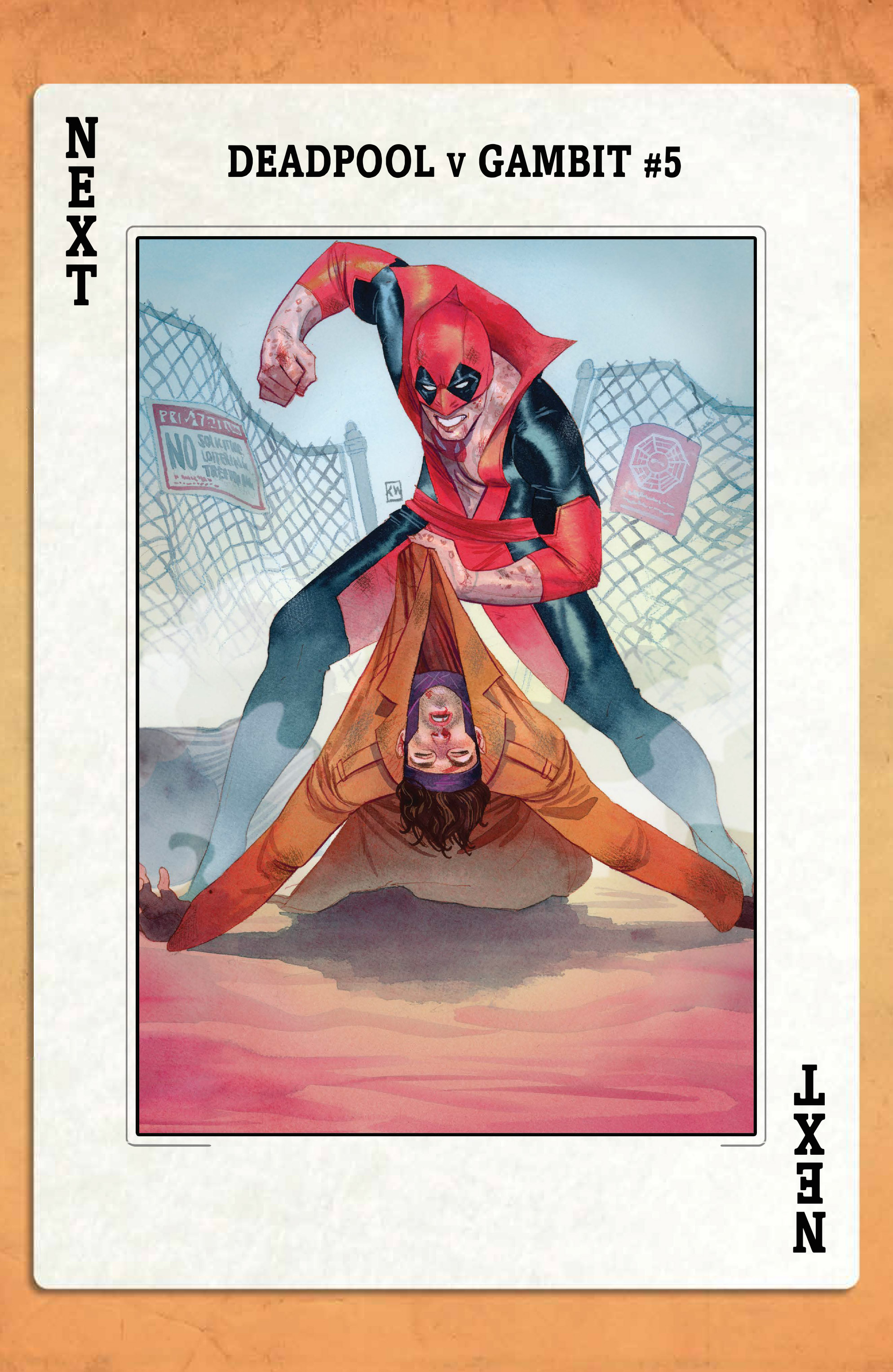 Read online Deadpool V Gambit comic -  Issue #4 - 23