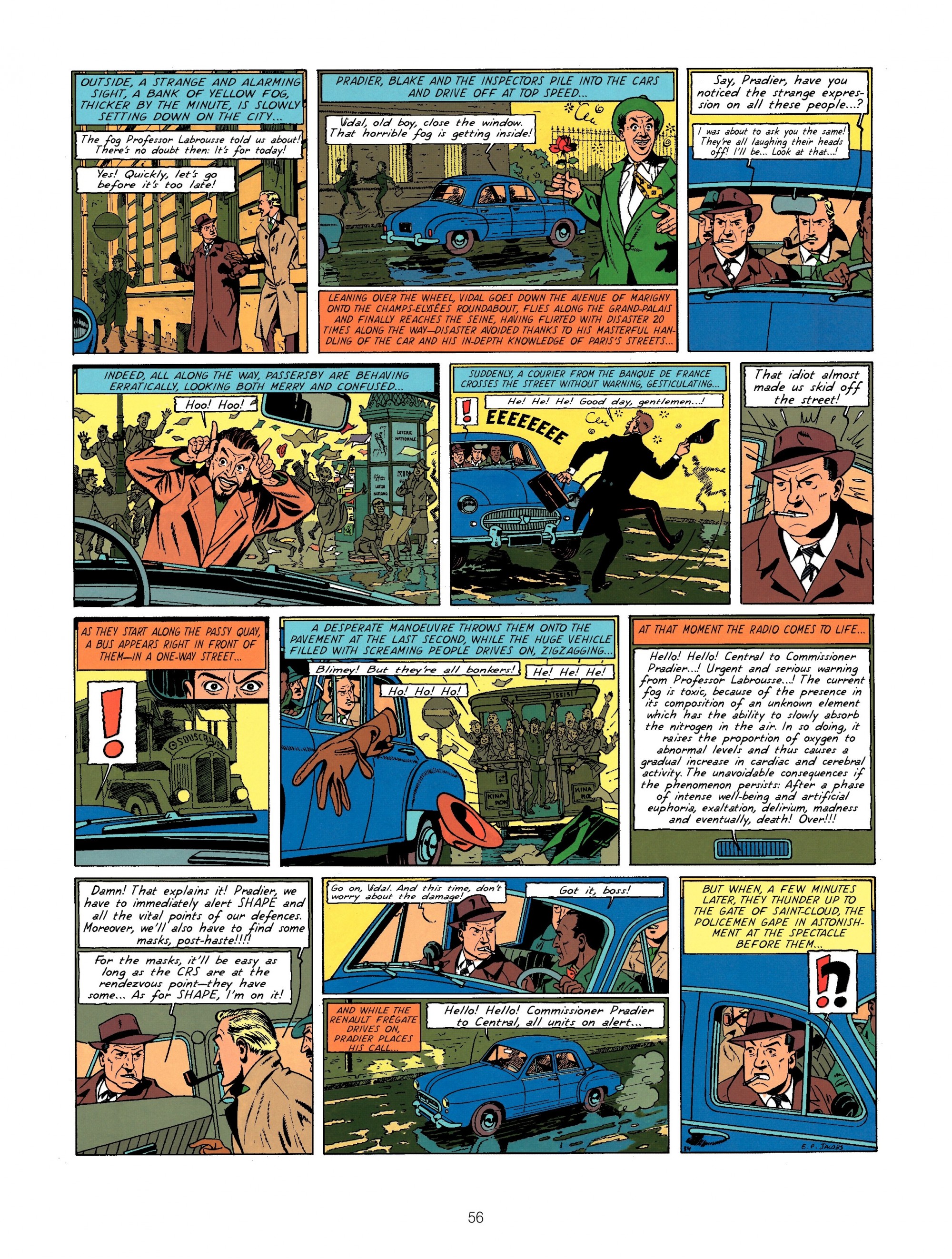 Read online Blake & Mortimer comic -  Issue #6 - 56