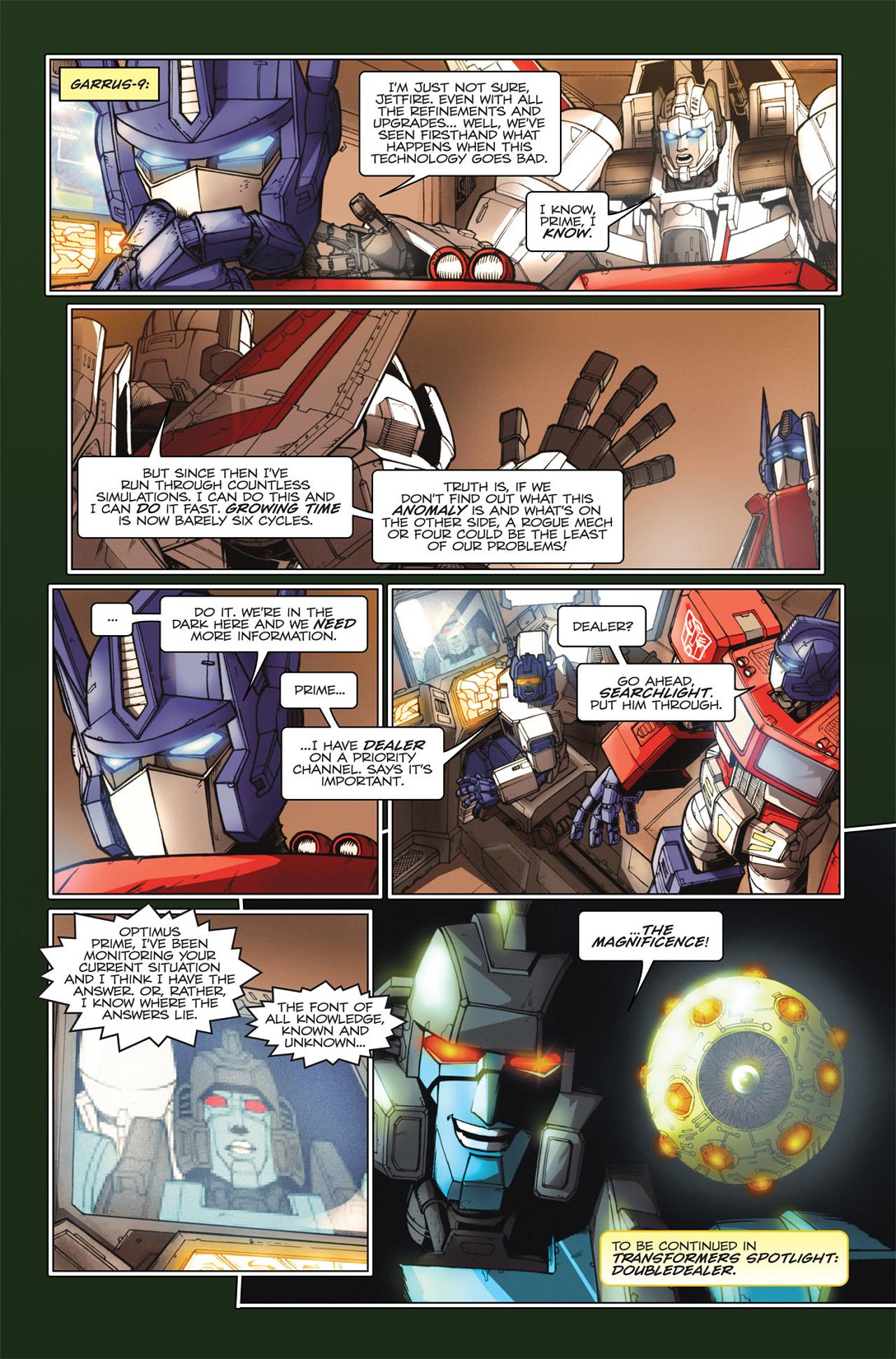 Read online Transformers Spotlight: Hardhead comic -  Issue # Full - 26