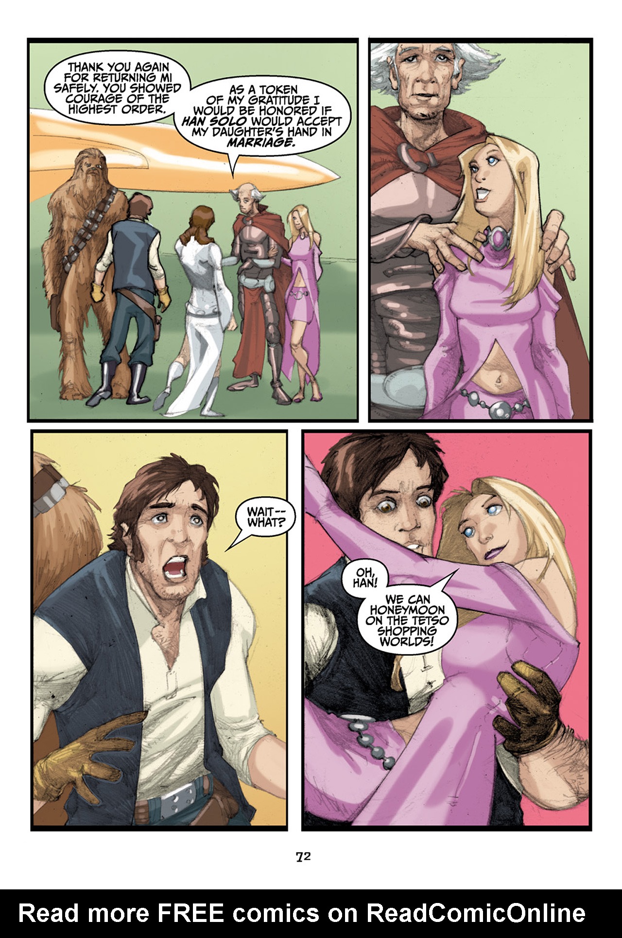 Read online Star Wars Adventures comic -  Issue # Issue Princess Leia and the Royal Ransom - 73