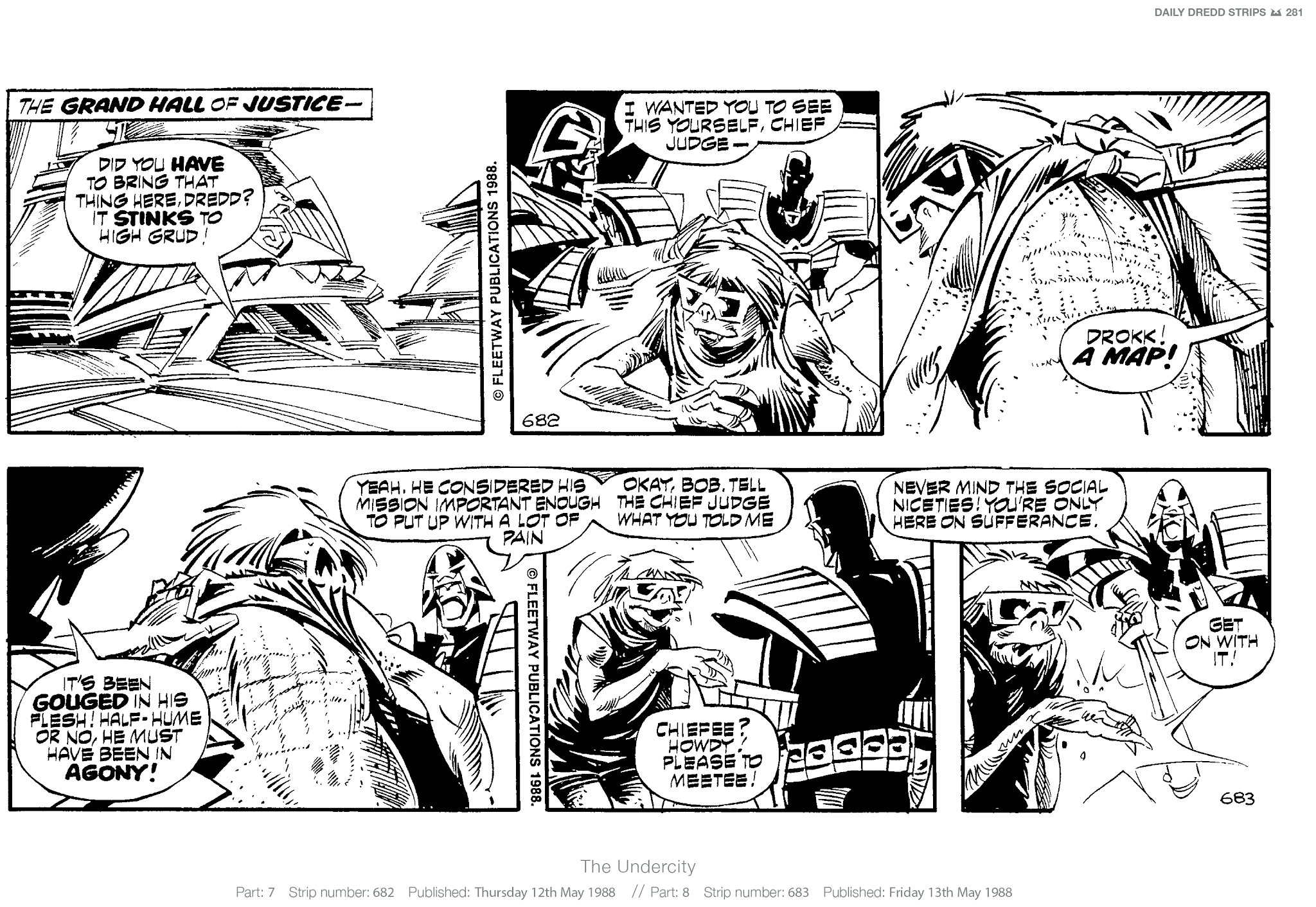 Read online Judge Dredd: The Daily Dredds comic -  Issue # TPB 2 - 284