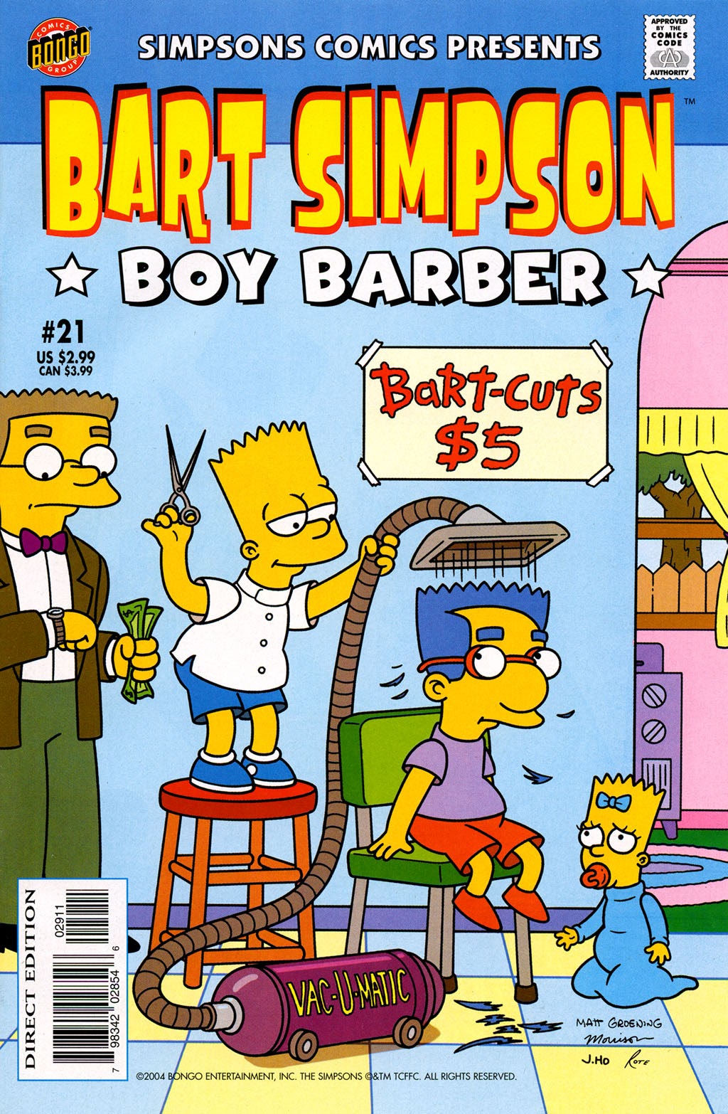 Read online Bart Simpson comic -  Issue #21 - 1
