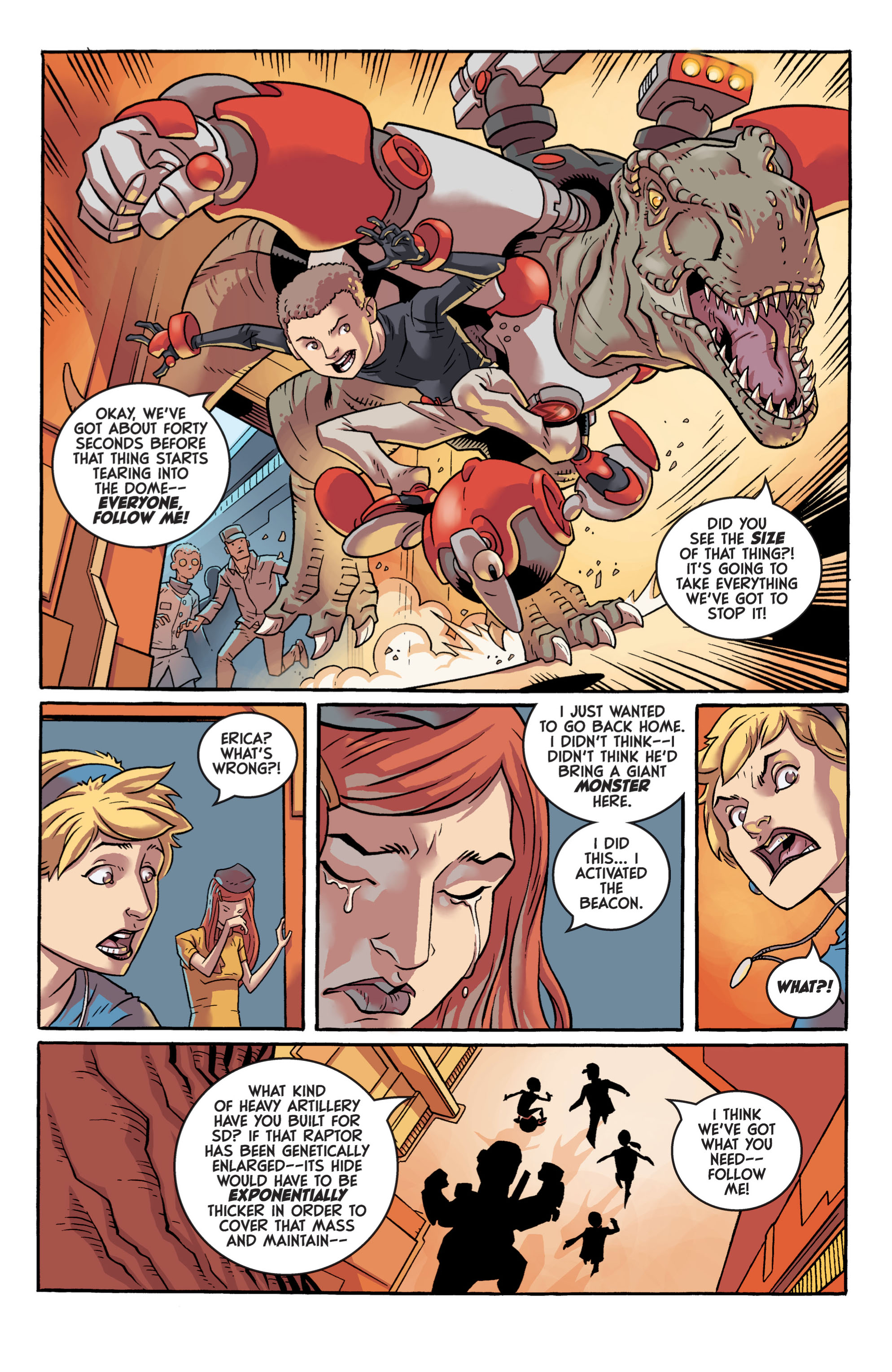 Read online Super Dinosaur (2011) comic -  Issue #4 - 19