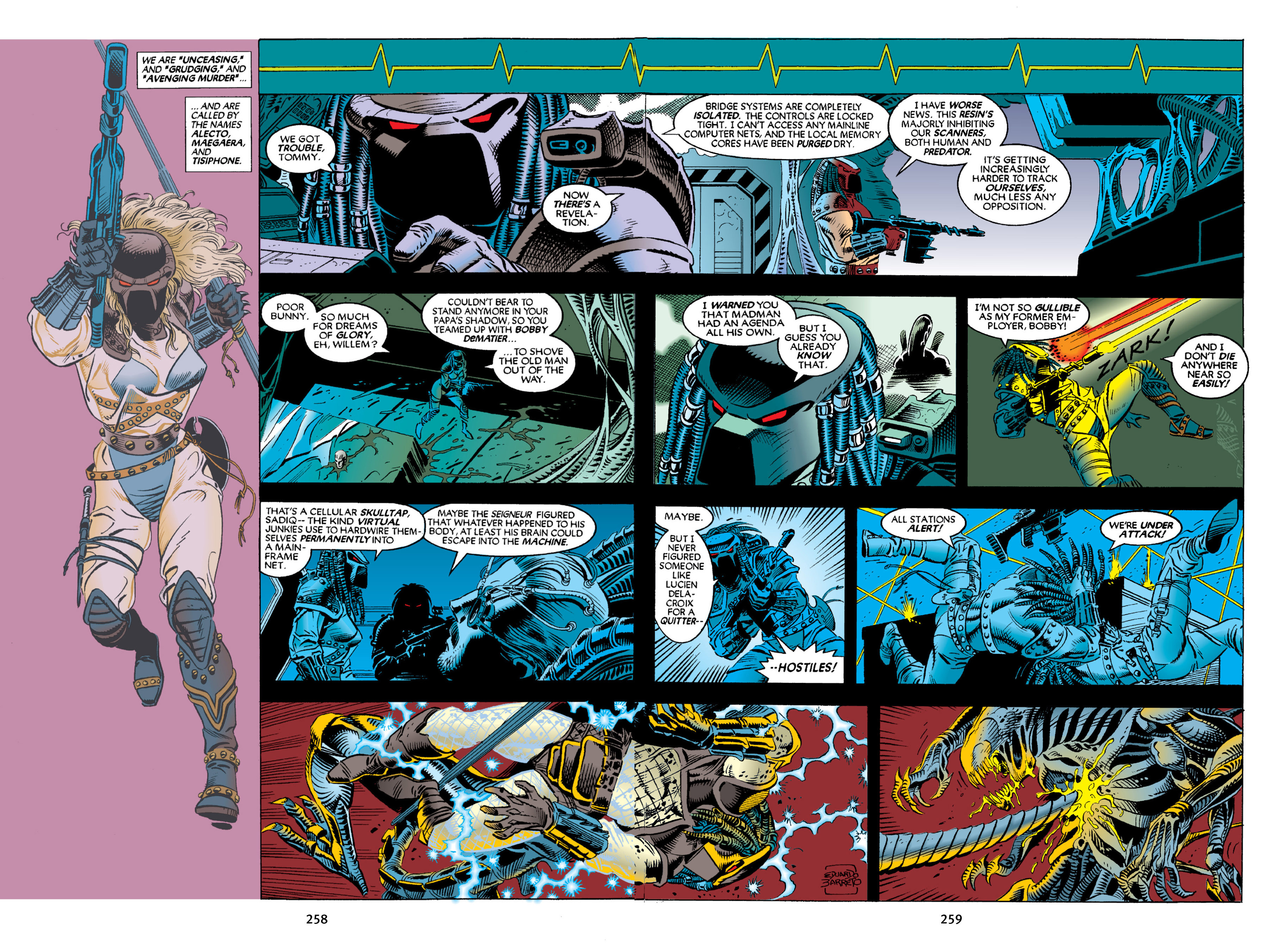Read online Aliens vs. Predator Omnibus comic -  Issue # _TPB 2 Part 3 - 34
