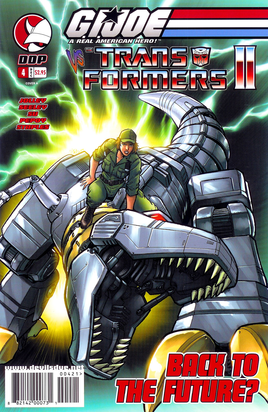 Read online G.I. Joe vs. The Transformers II comic -  Issue #4 - 1