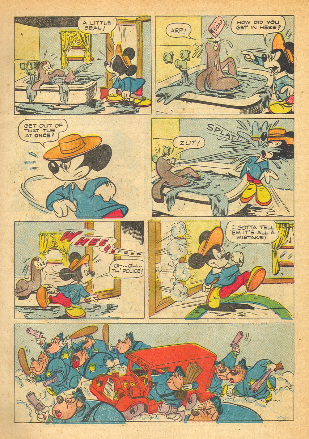 Read online Four Color Comics comic -  Issue #286 - 7