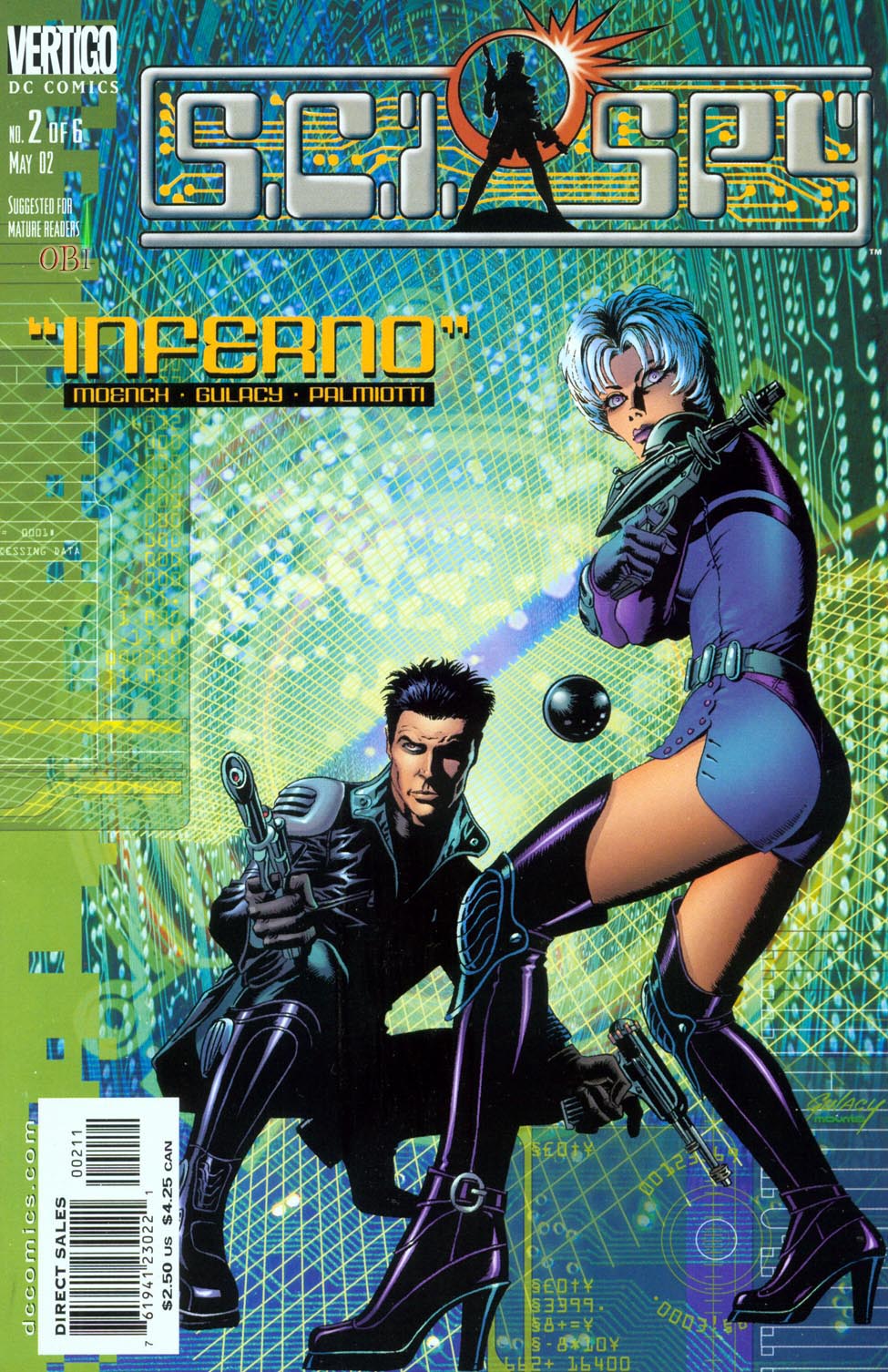 Read online Sci-Spy comic -  Issue #2 - 1