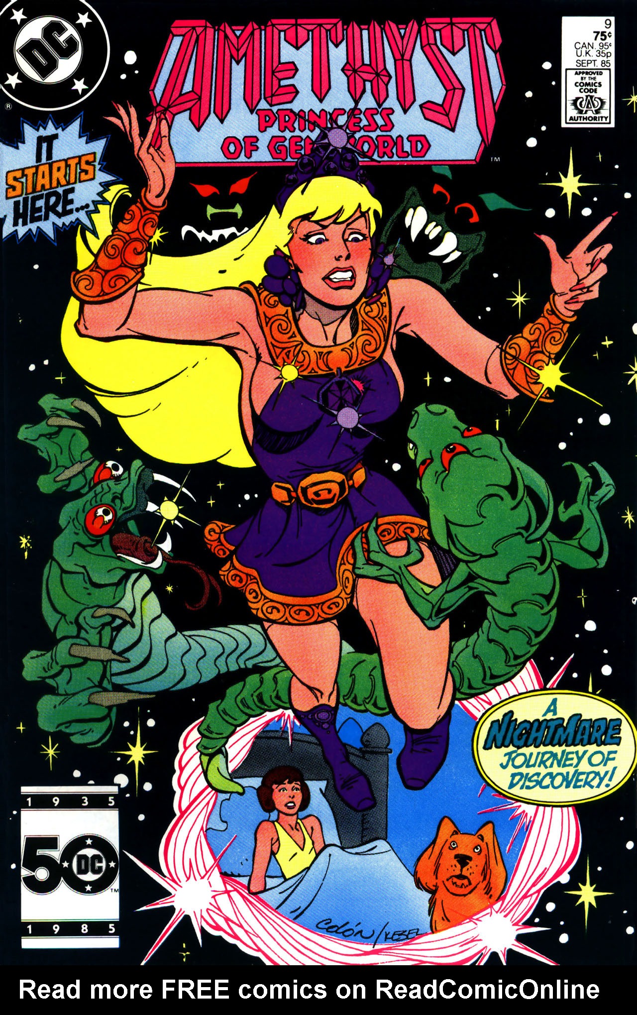 Read online Amethyst (1985) comic -  Issue #9 - 1