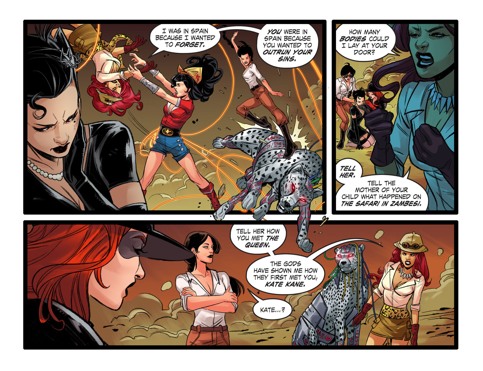 Read online DC Comics: Bombshells comic -  Issue #72 - 8