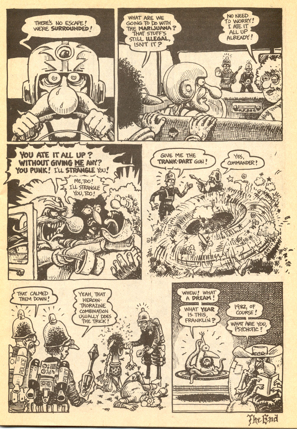 Read online Rip Off Comix comic -  Issue #10 - 7