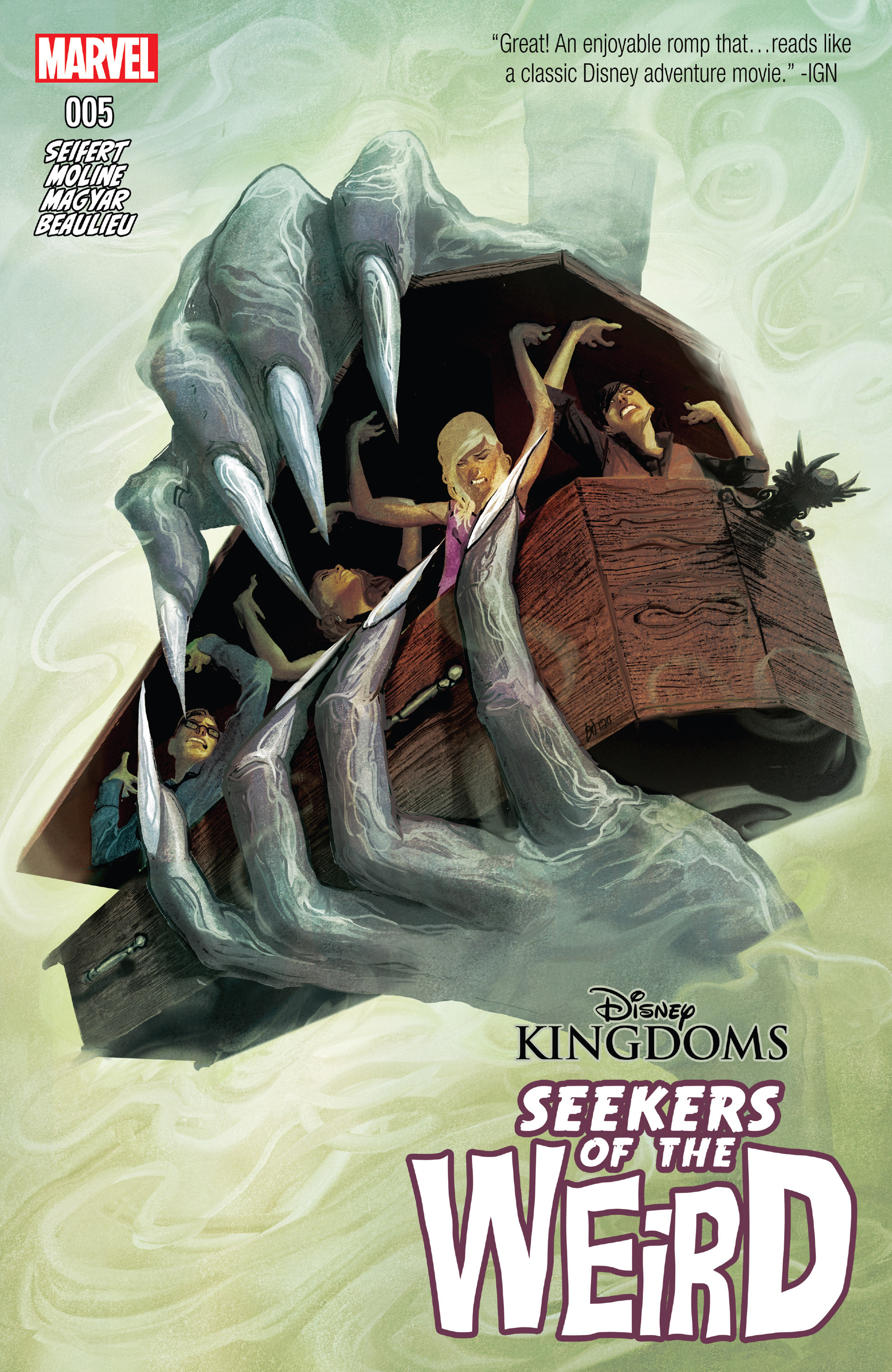 Read online Disney Kingdoms: Seekers of the Weird comic -  Issue #5 - 1