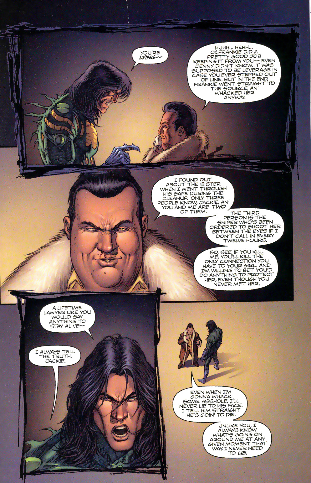 Read online The Darkness (2002) comic -  Issue #4 - 16