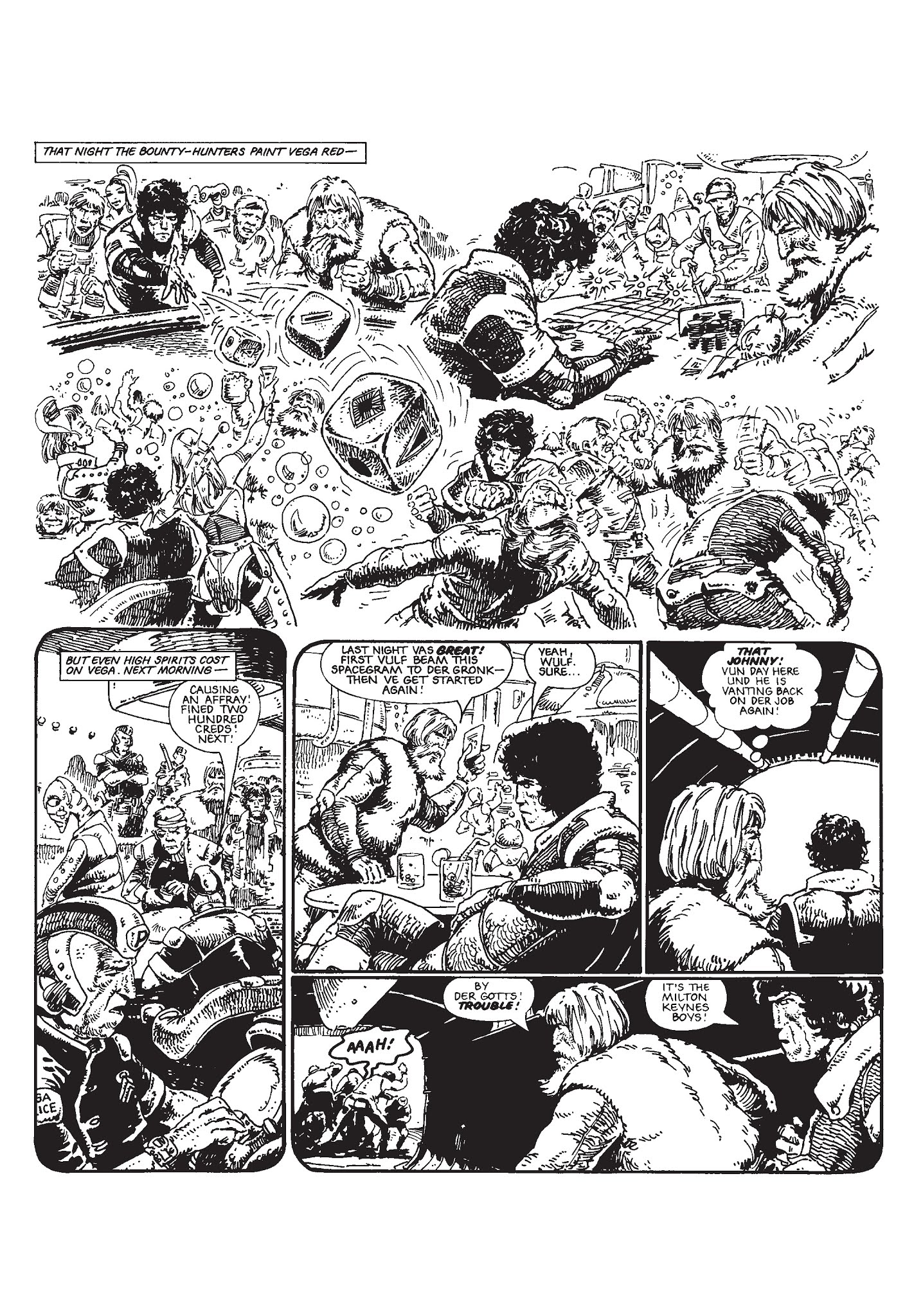 Read online Strontium Dog: Search/Destroy Agency Files comic -  Issue # TPB 1 (Part 4) - 1