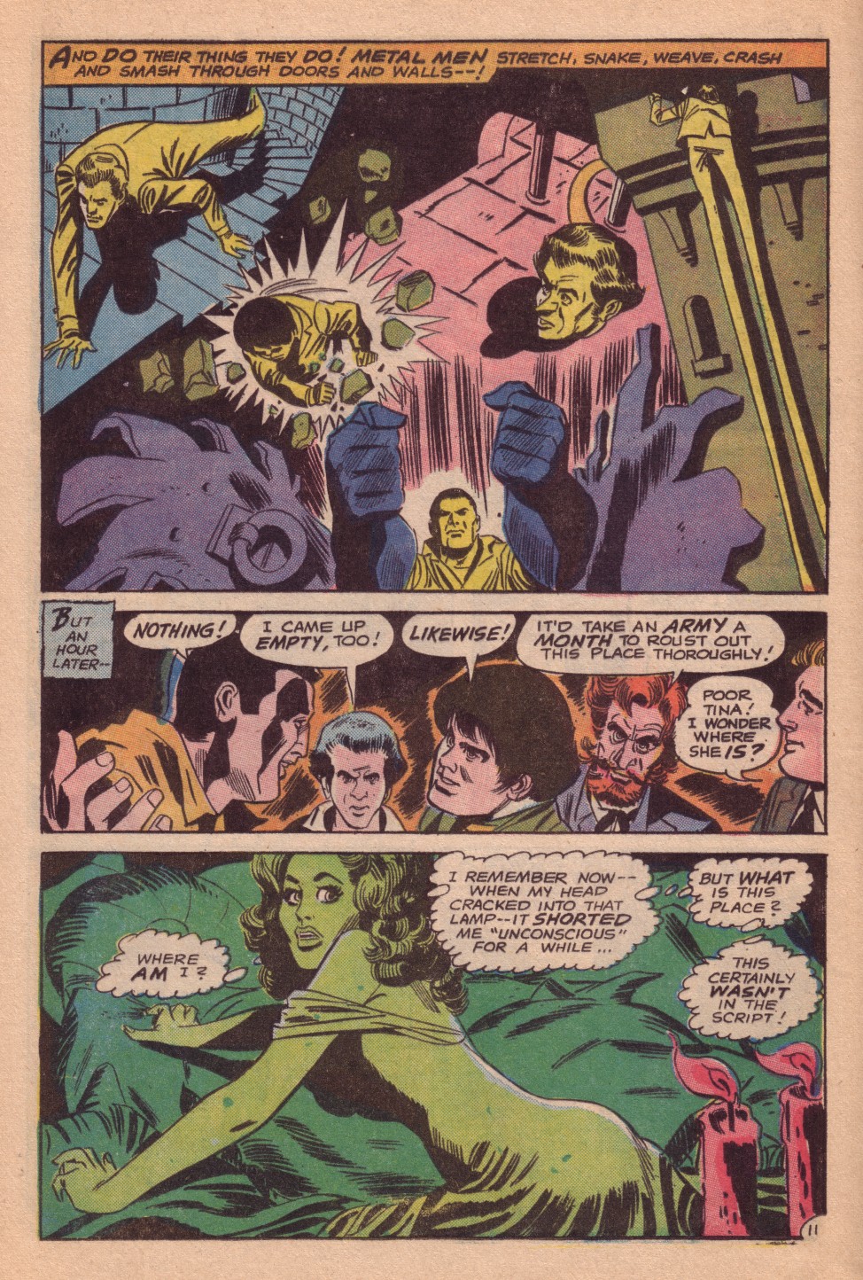 Read online Metal Men (1963) comic -  Issue #39 - 16