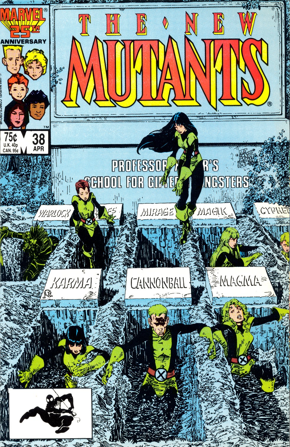 Read online The New Mutants comic -  Issue #38 - 1