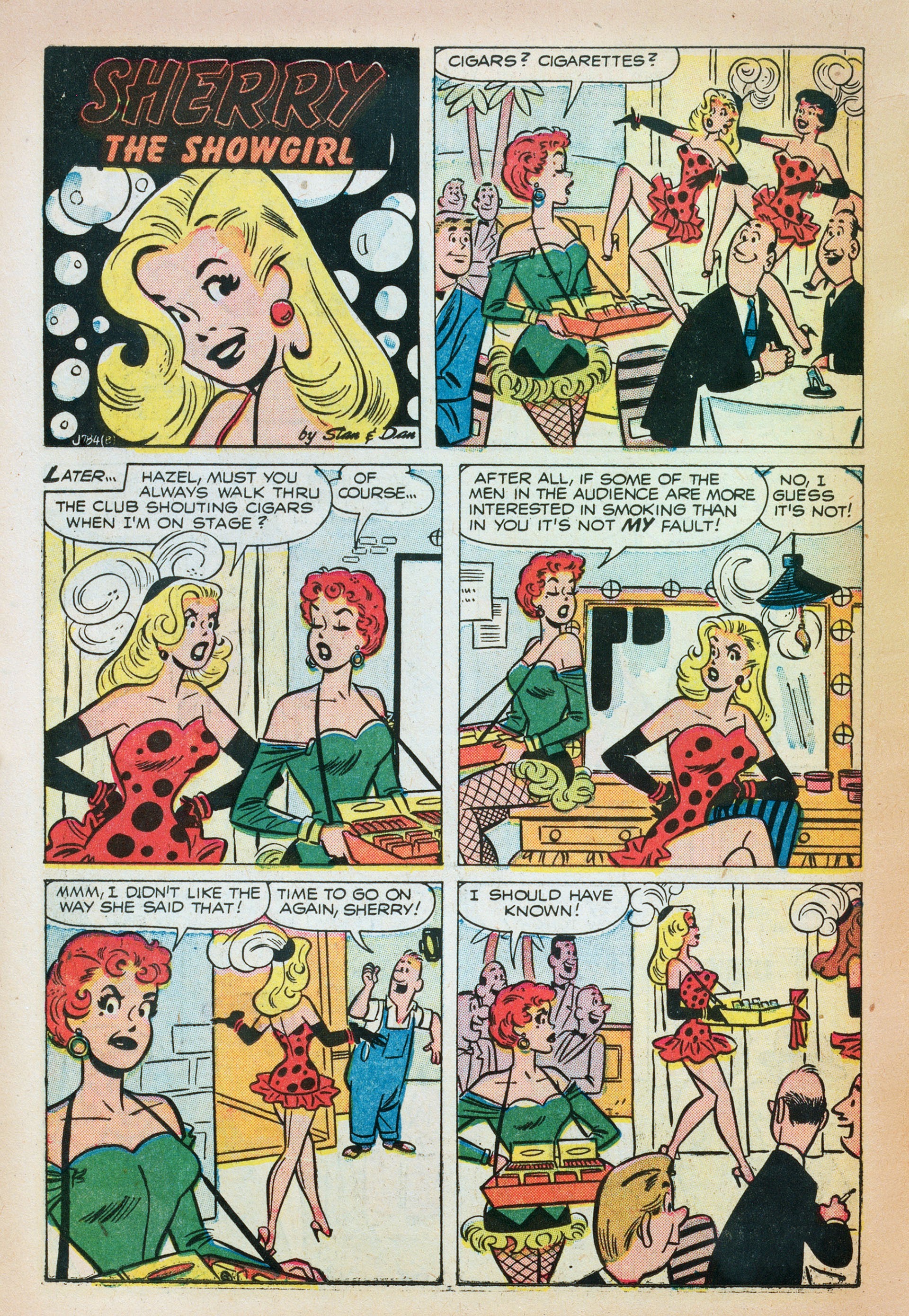 Read online Sherry the Showgirl (1956) comic -  Issue #1 - 14