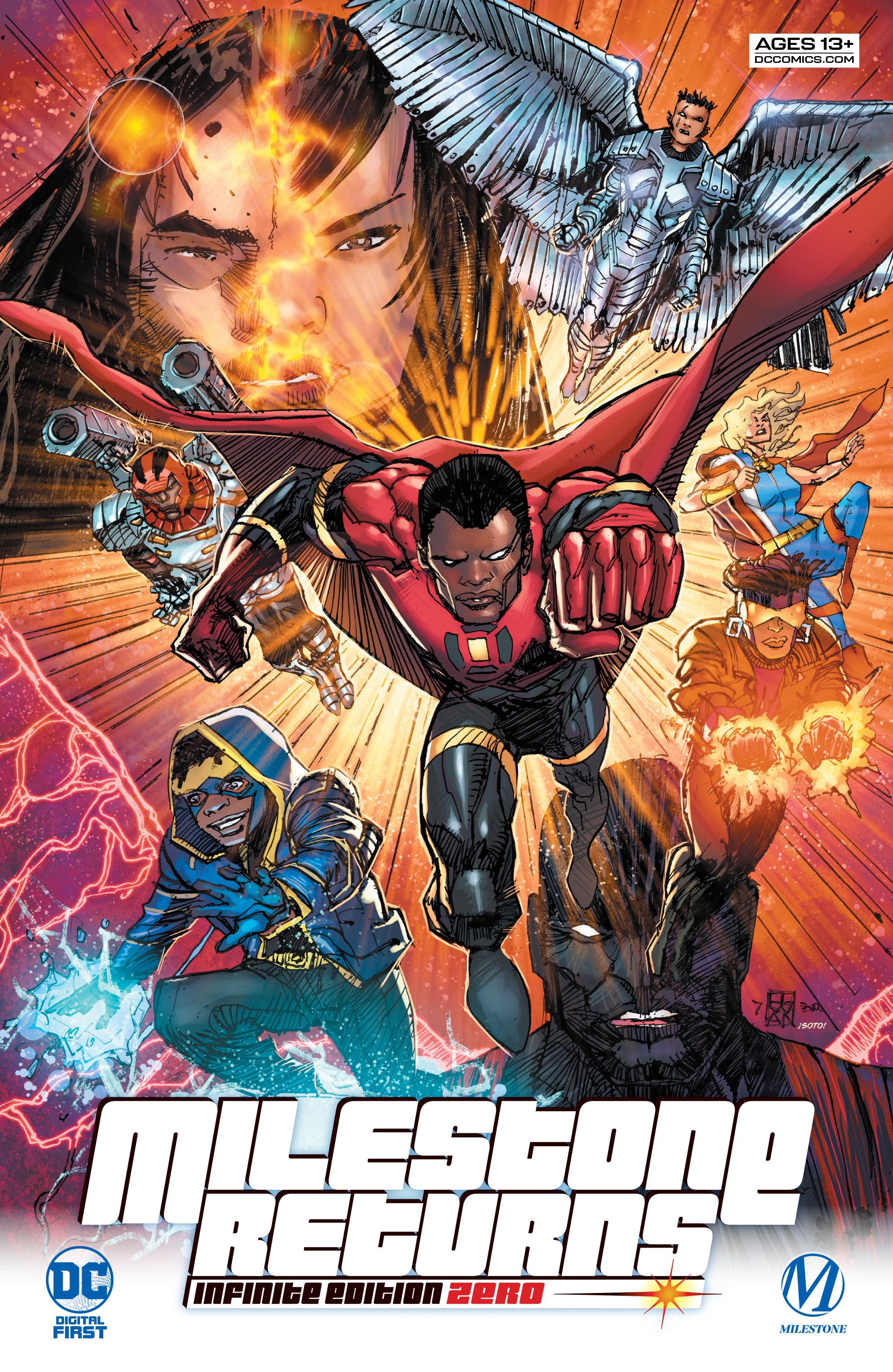 Read online Milestone Returns Zero comic -  Issue # _Infinite Edition - 1