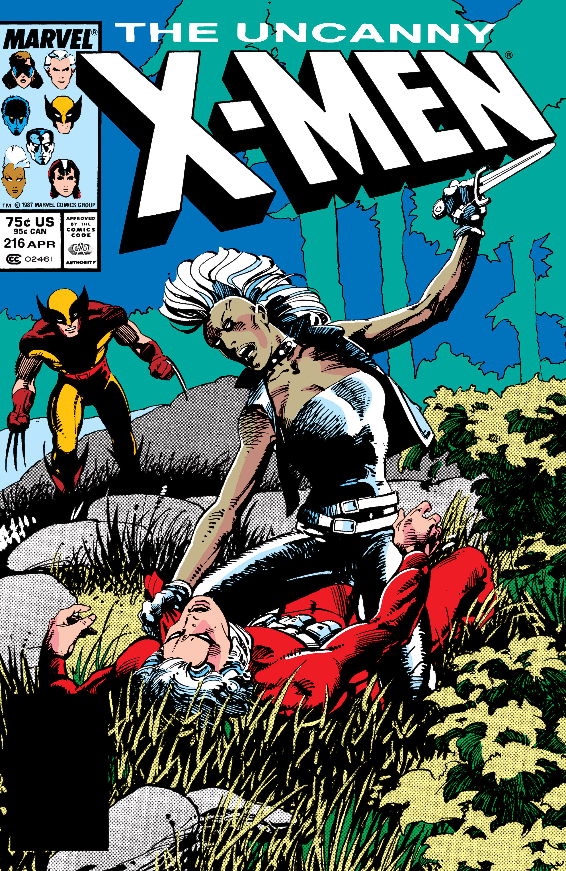 Read online Uncanny X-Men (1963) comic -  Issue #216 - 1
