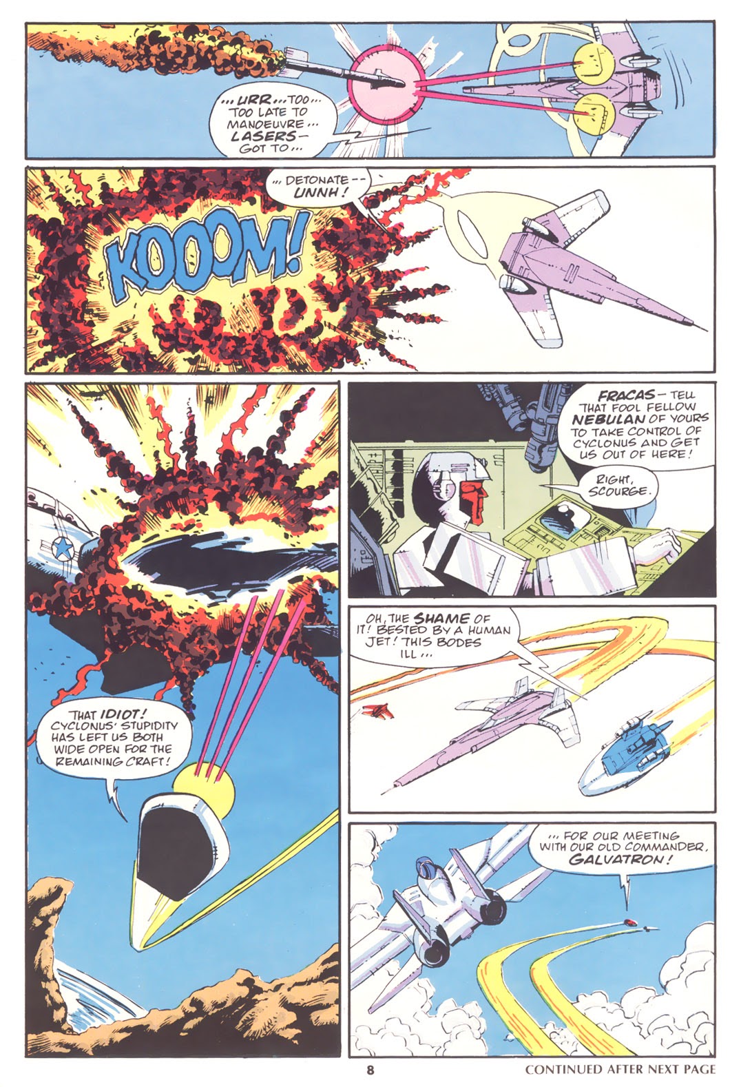 Read online The Transformers (UK) comic -  Issue #172 - 8