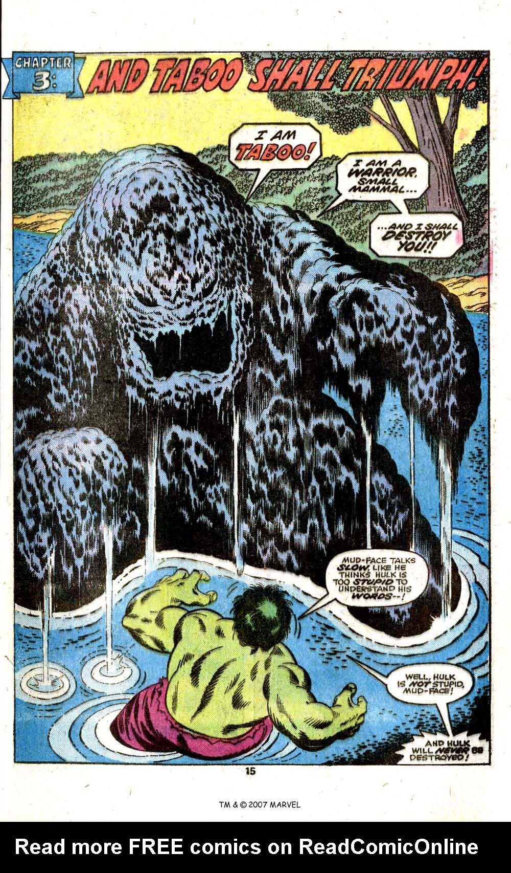 Read online The Incredible Hulk (1968) comic -  Issue # _Annual 1976 - 17