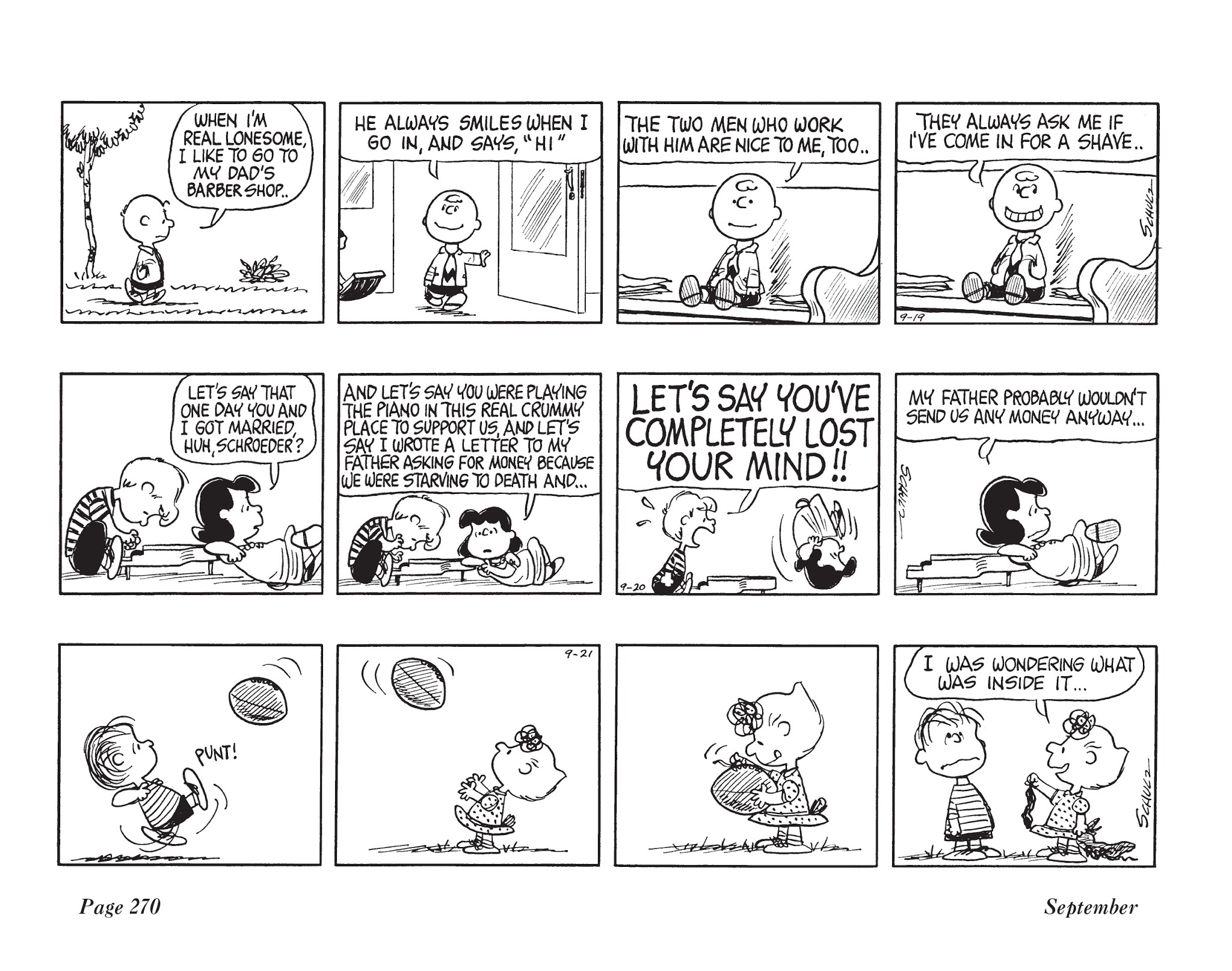 Read online The Complete Peanuts comic -  Issue # TPB 9 - 281