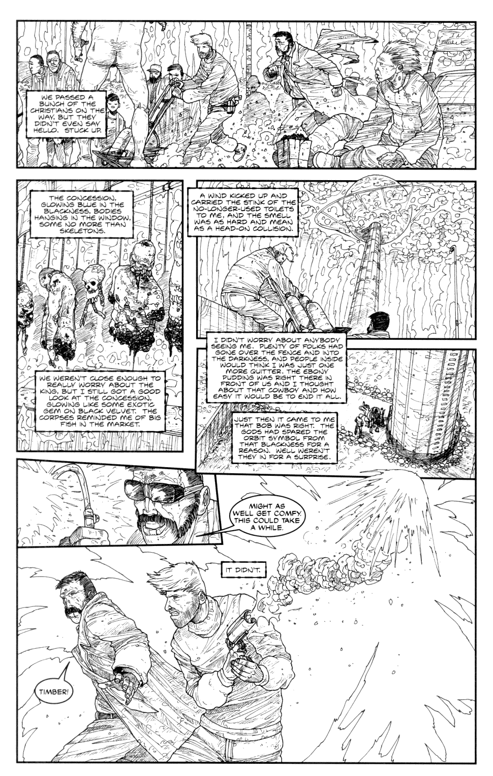 Read online Joe R. Lansdale's The Drive-In comic -  Issue #4 - 13