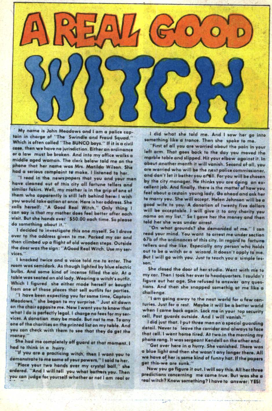 Read online Haunted Love (1973) comic -  Issue #3 - 32