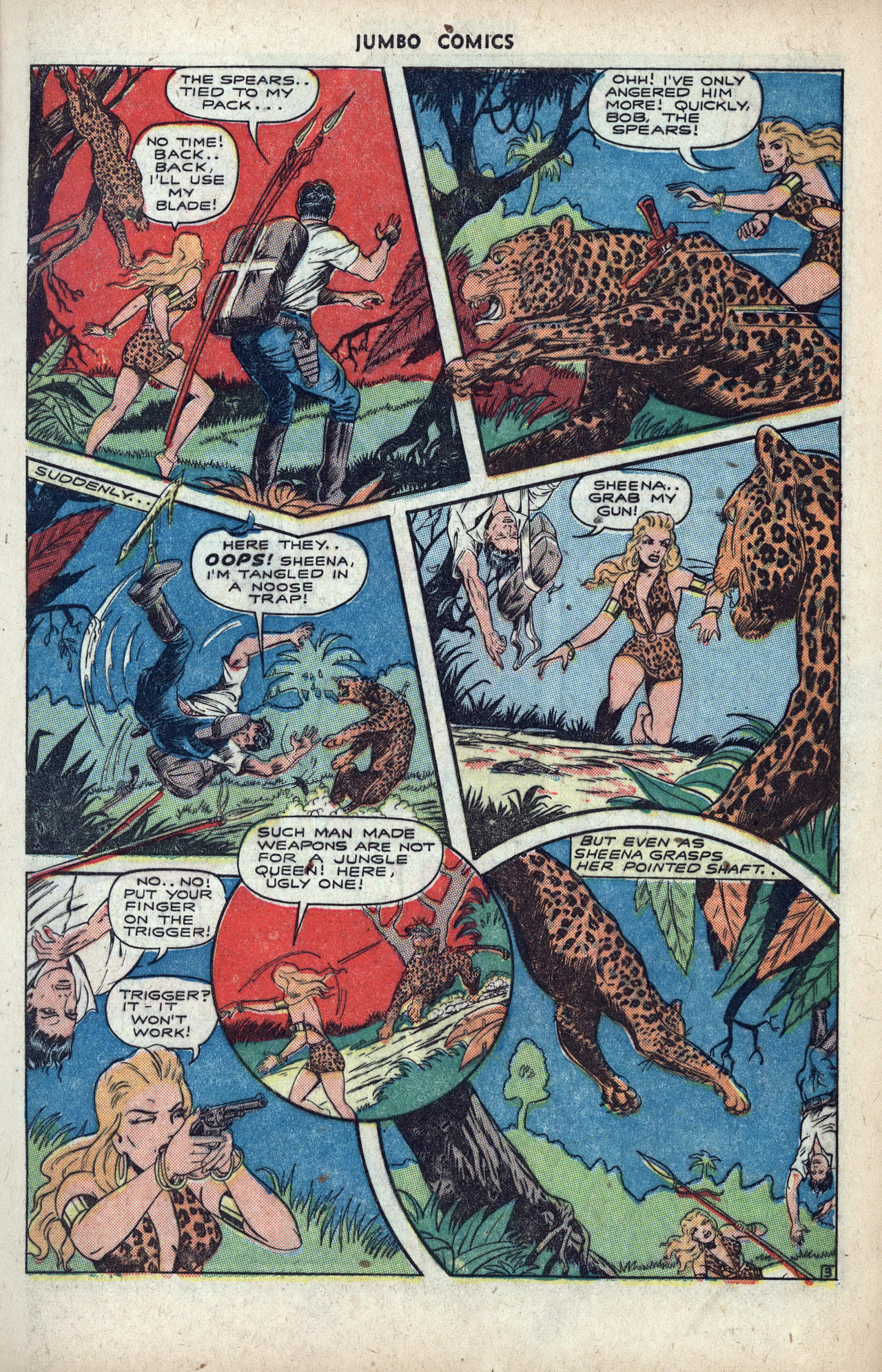 Read online Jumbo Comics comic -  Issue #67 - 5