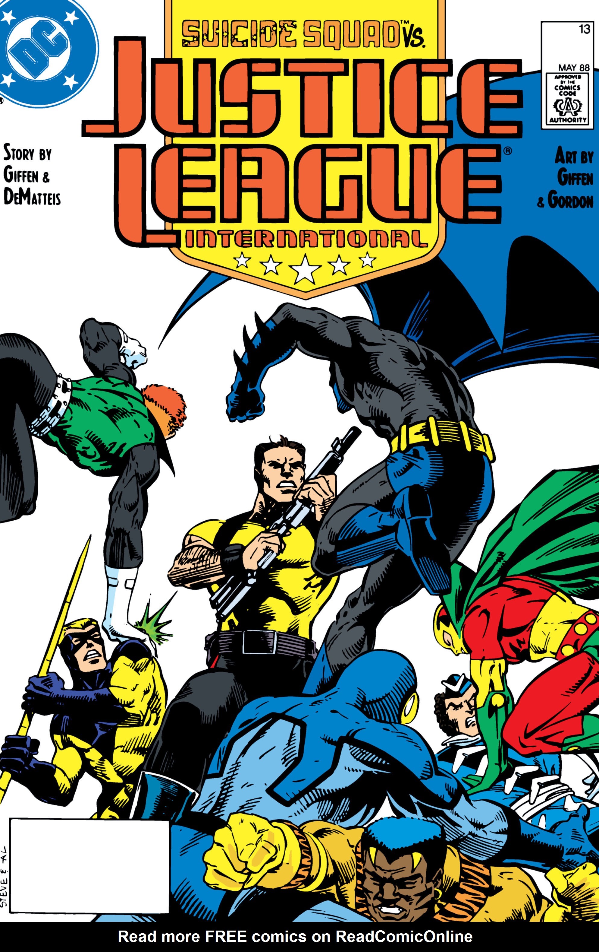 Read online Justice League International (1987) comic -  Issue #13 - 1