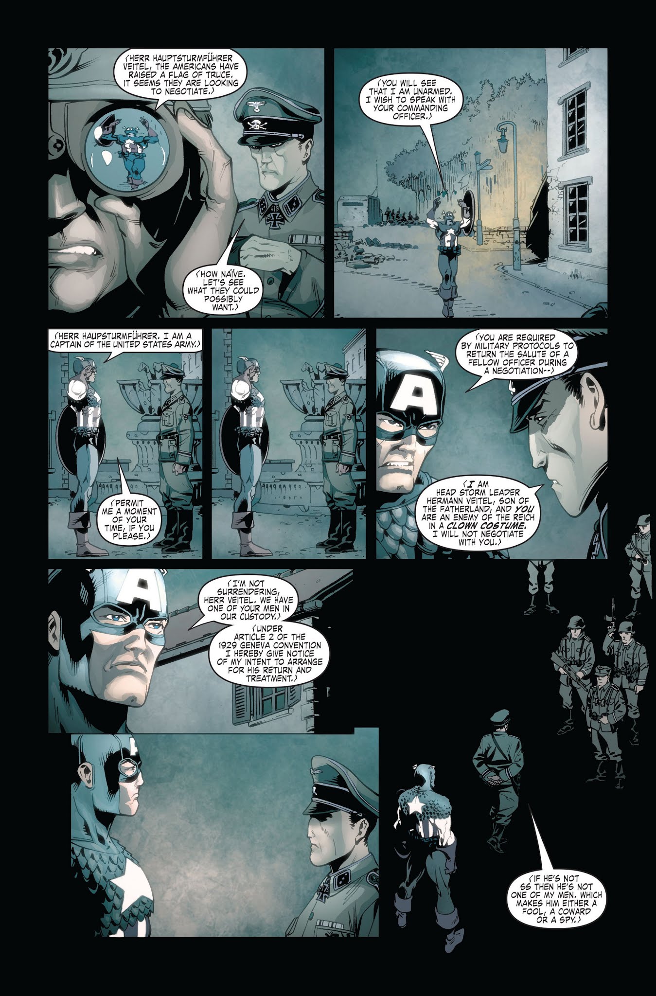 Read online Captain America Theater Of War: A Brother In Arms comic -  Issue # Full - 21