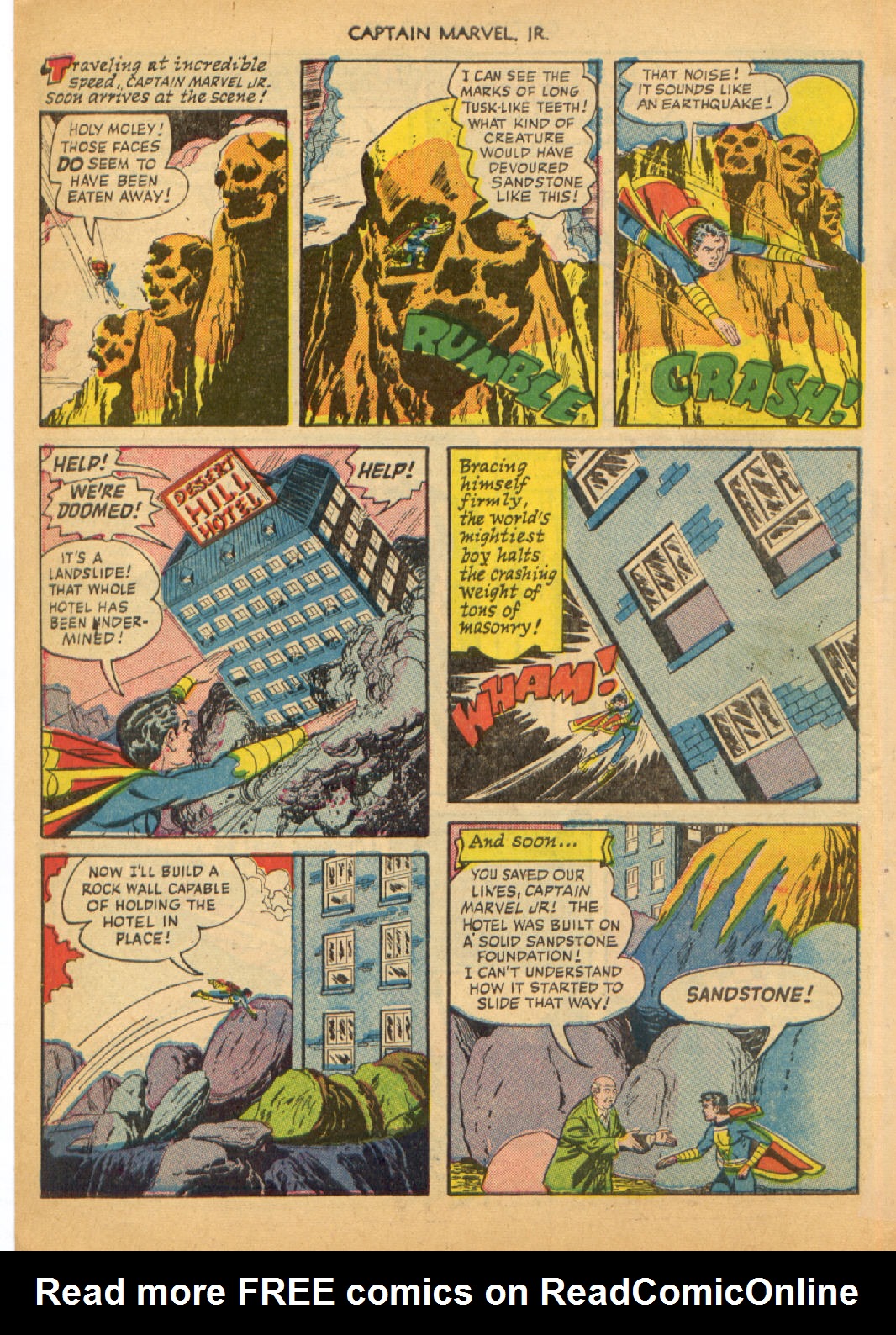 Read online Captain Marvel, Jr. comic -  Issue #92 - 6